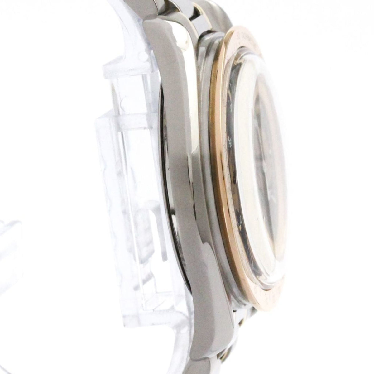 Omega Speedmaster Reduced Chronograph Automatic Stainless Steel And Yellow Gold Watch (Pre-Owned)