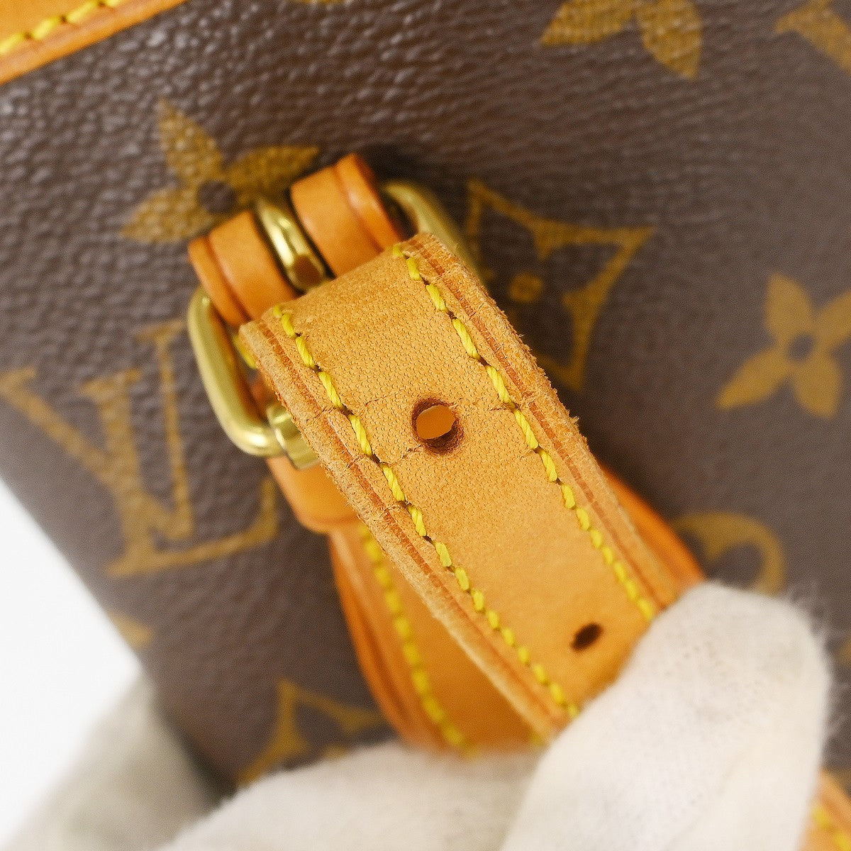Louis Vuitton Bucket Monogram Canvas Brown Canvas Tote Bag Bag (Pre-Owned)