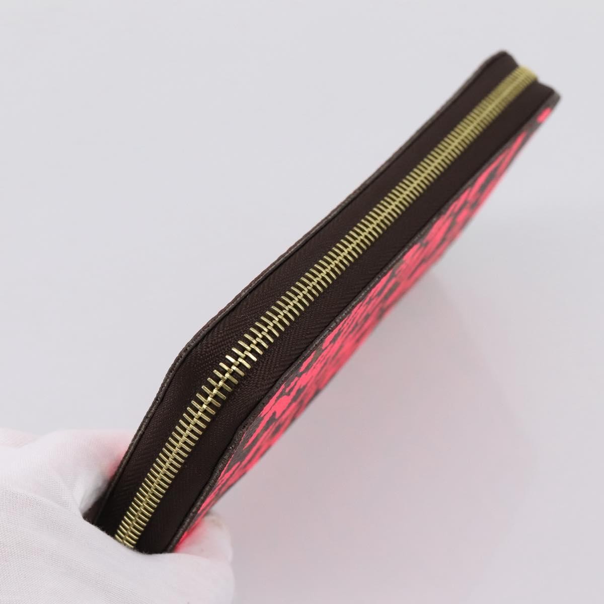 Louis Vuitton Zippy Limited Edition Monogram Graffiti Brown Canvas Wallets Accessory (Pre-Owned)