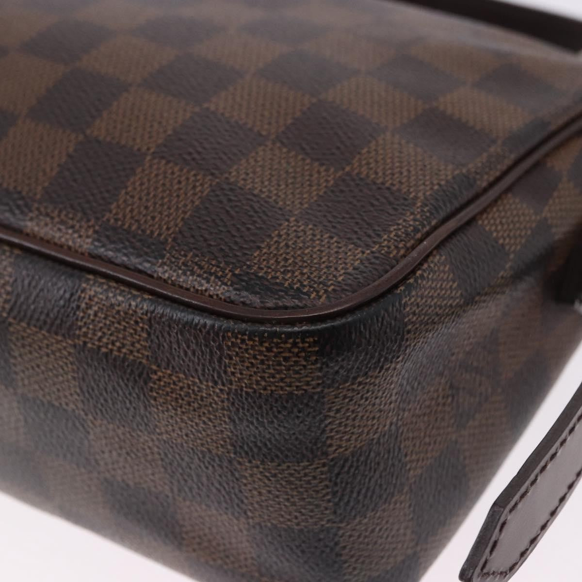 Louis Vuitton Ravello Damier Ebene Brown Canvas Shoulder Bag Bag (Pre-Owned)
