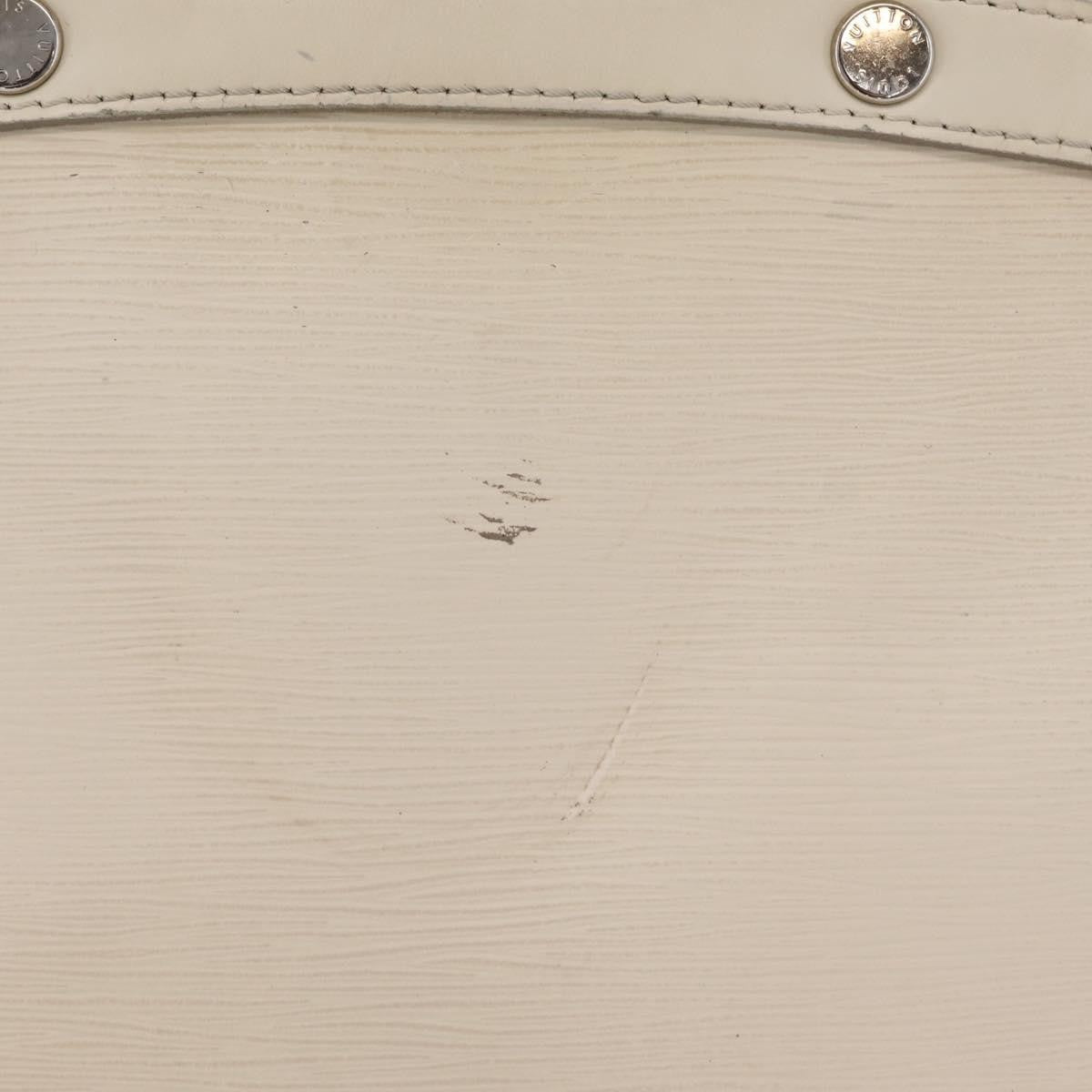 Louis Vuitton Brea Epi Leather White Leather Handbag (Pre-Owned)
