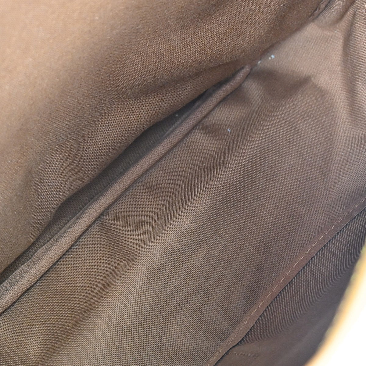 Louis Vuitton Saumur Monogram Brown Canvas Shoulder Bag Bag (Pre-Owned)