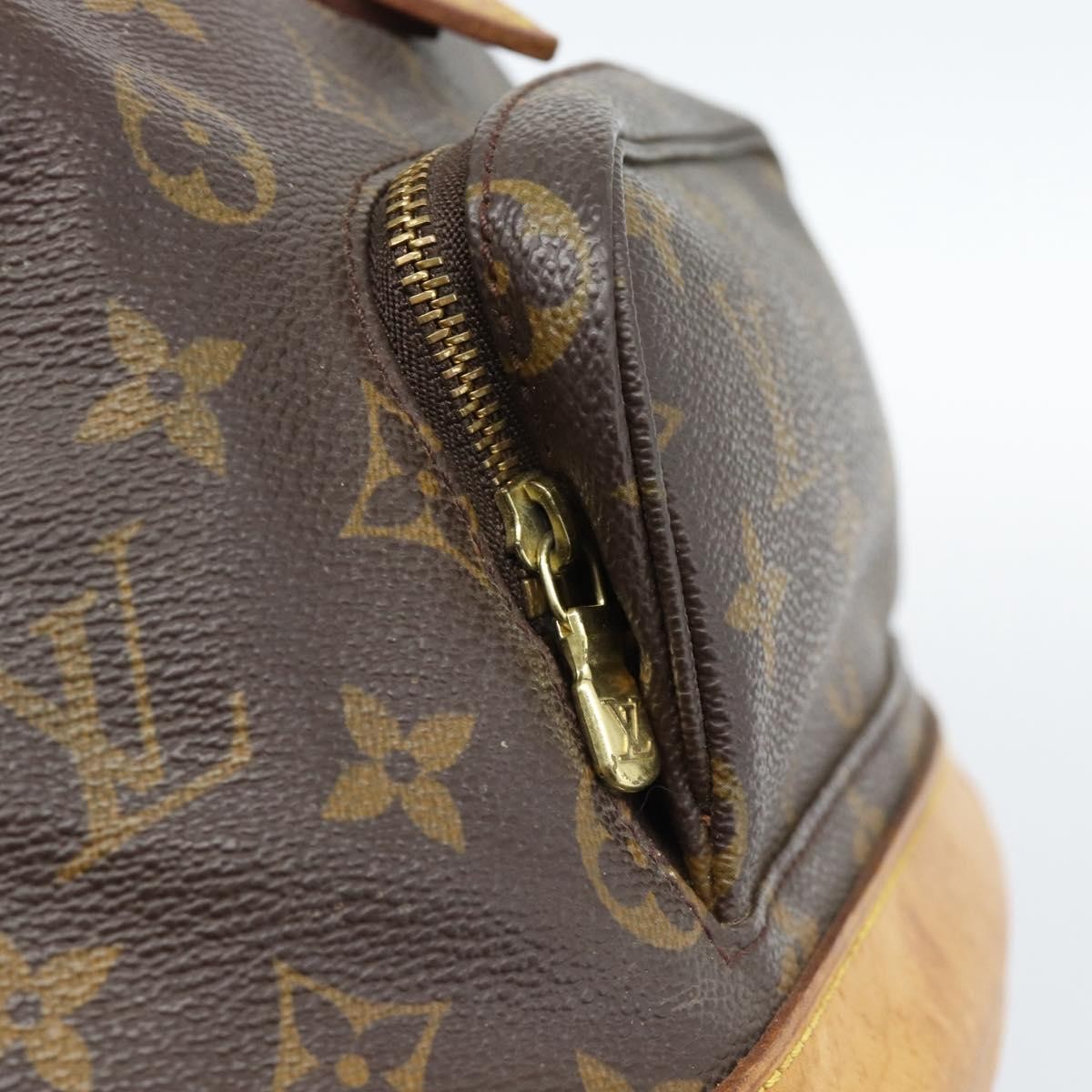 Louis Vuitton Vintage Montsouris Monogram Canvas Brown Canvas Backpack Bag (Pre-Owned)