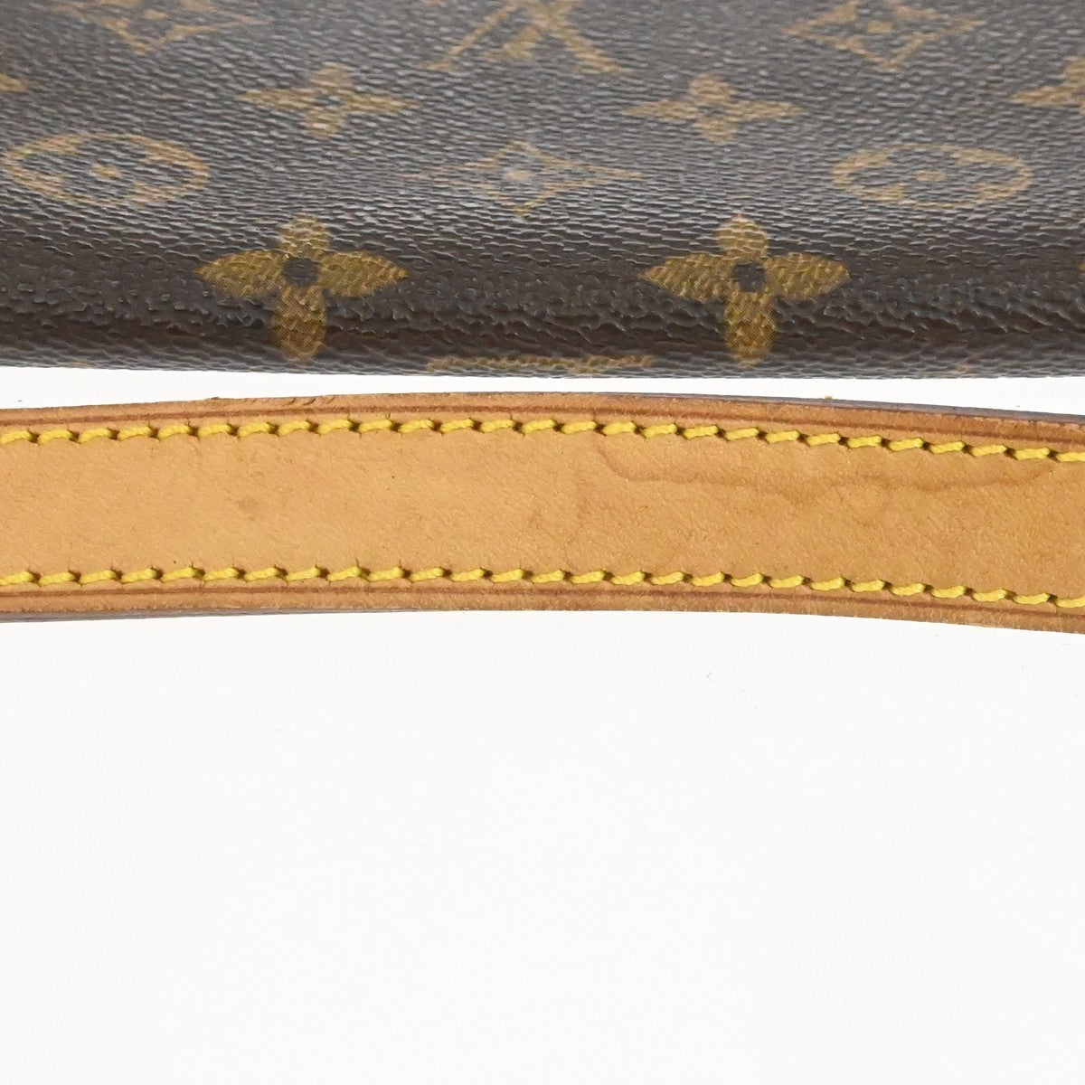Louis Vuitton Musette Tango Monogram Canvas Brown Canvas Shoulder Bag Bag (Pre-Owned)