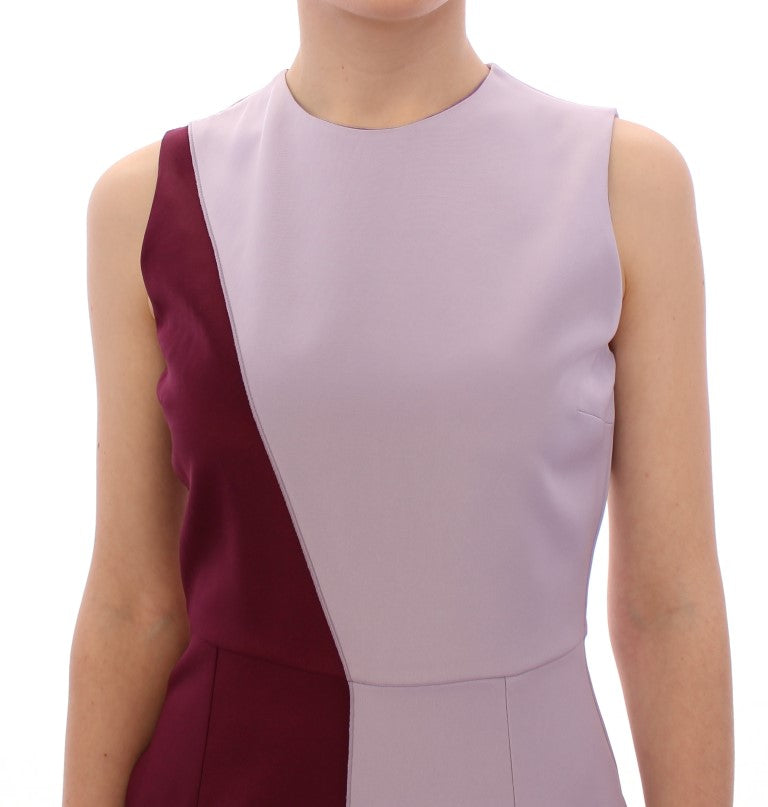 Barbara Casasola Elegant Long Silk Gown in Women's Lavender