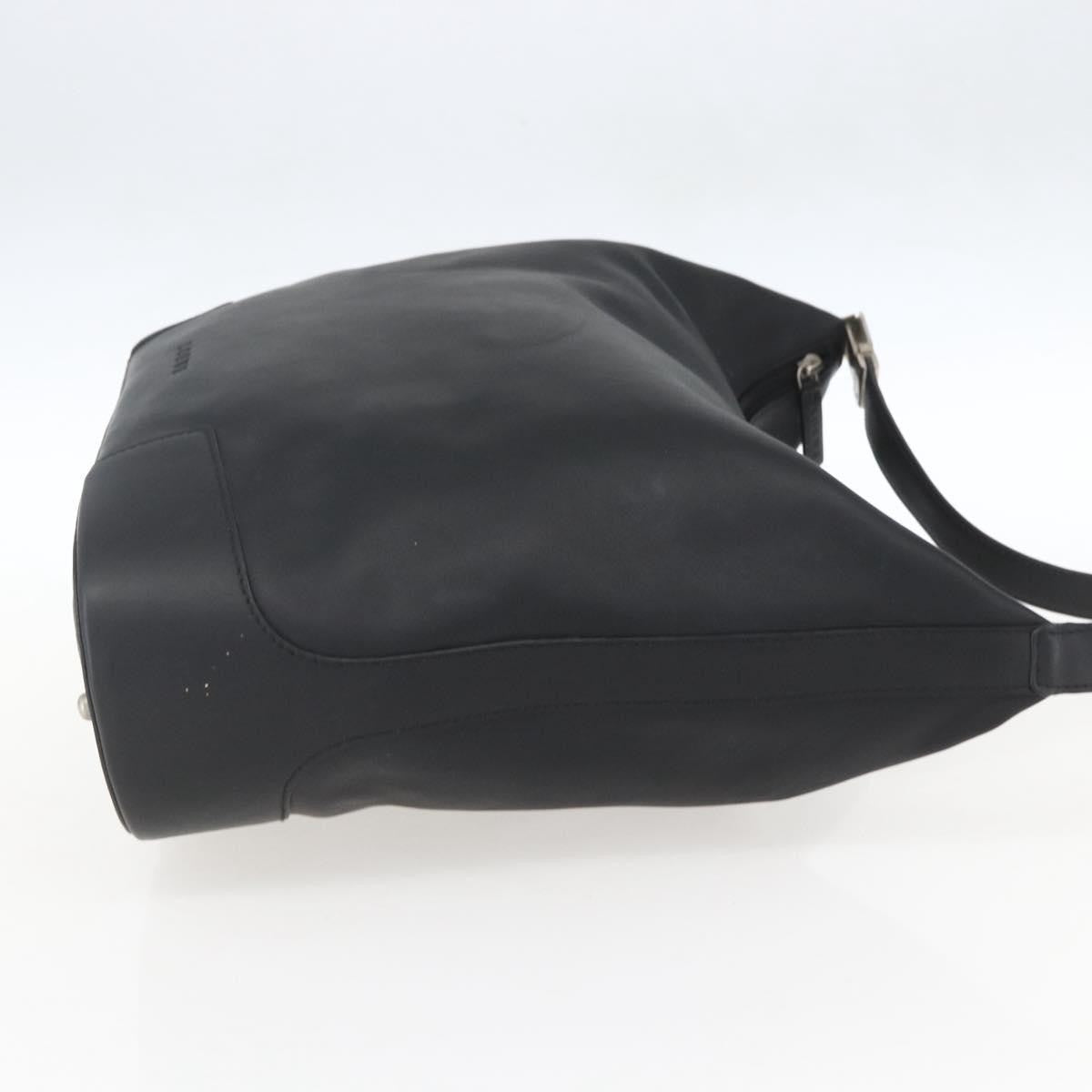 Loewe Vintage Leather Black Leather Shoulder Bag Bag (Pre-Owned)