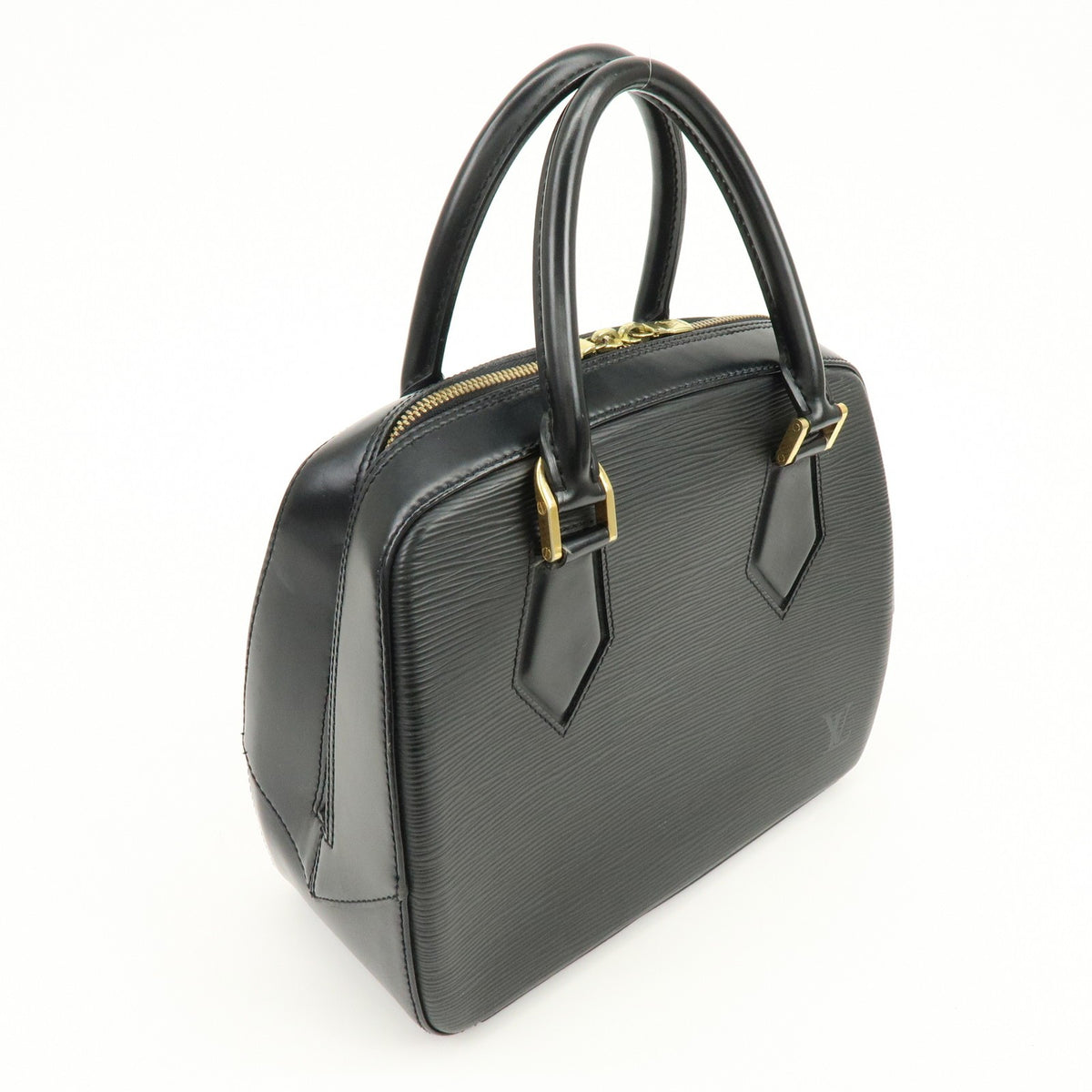 Louis Vuitton Sablons Epi Leather Black Leather Handbag (Pre-Owned)