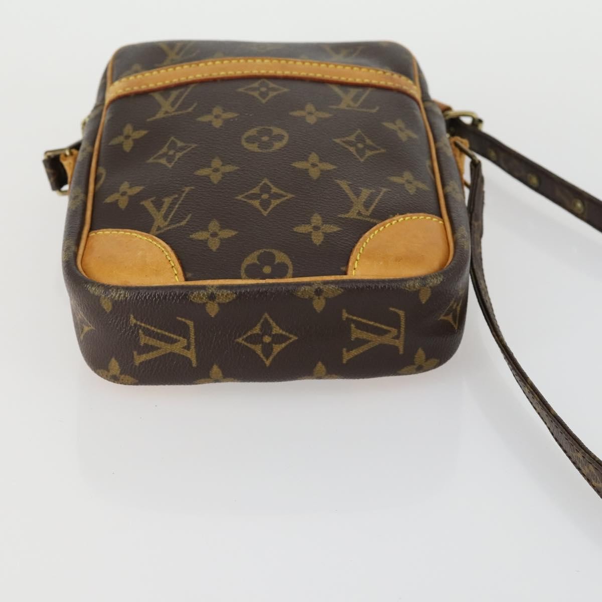 Louis Vuitton Danube Monogram Canvas Brown Canvas Shoulder Bag Bag (Pre-Owned)