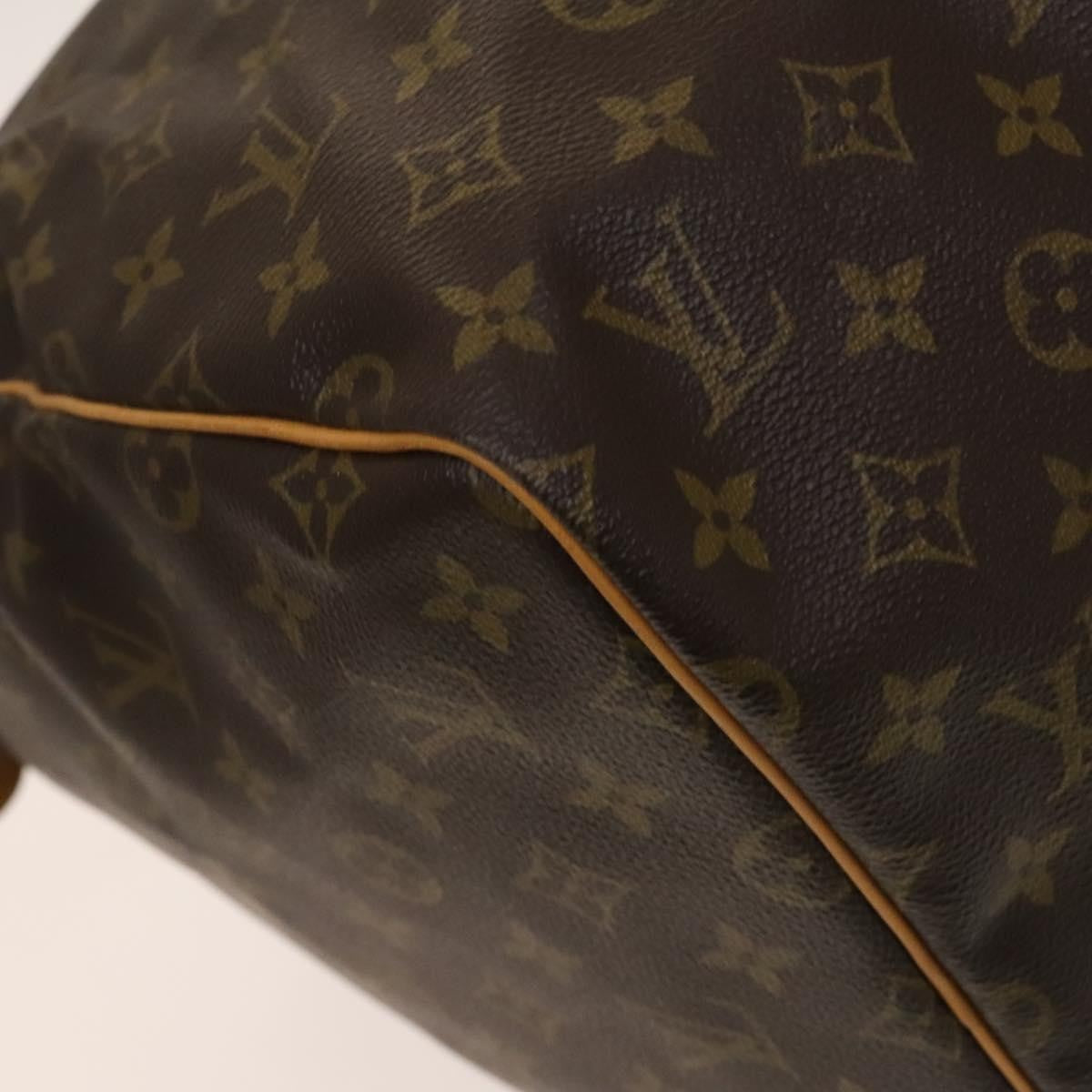 Louis Vuitton Keepall Monogram Canvas Brown Canvas Travel Bag Bag (Pre-Owned)