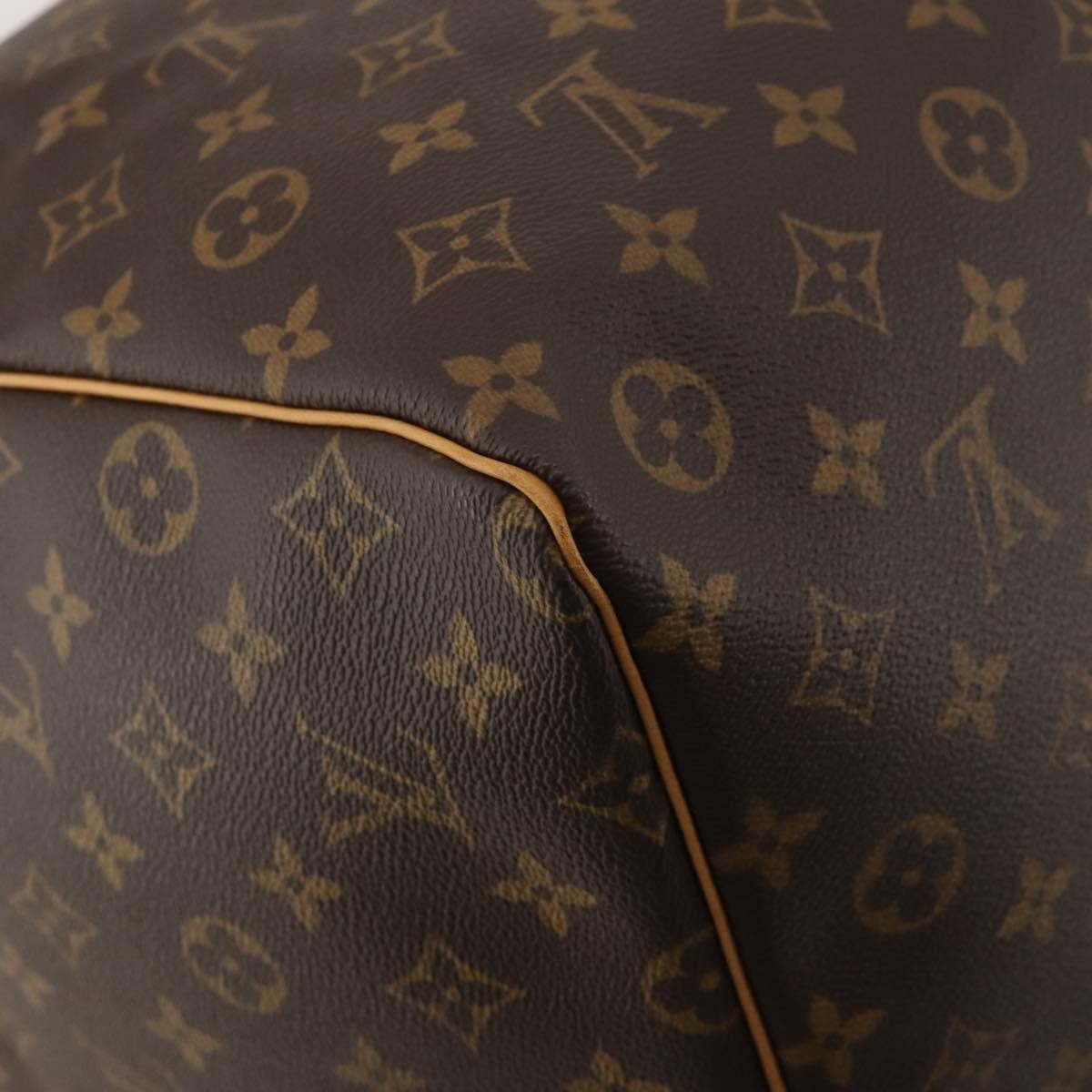 Louis Vuitton Keepall Monogram Canvas Brown Canvas Travel Bag Bag (Pre-Owned)