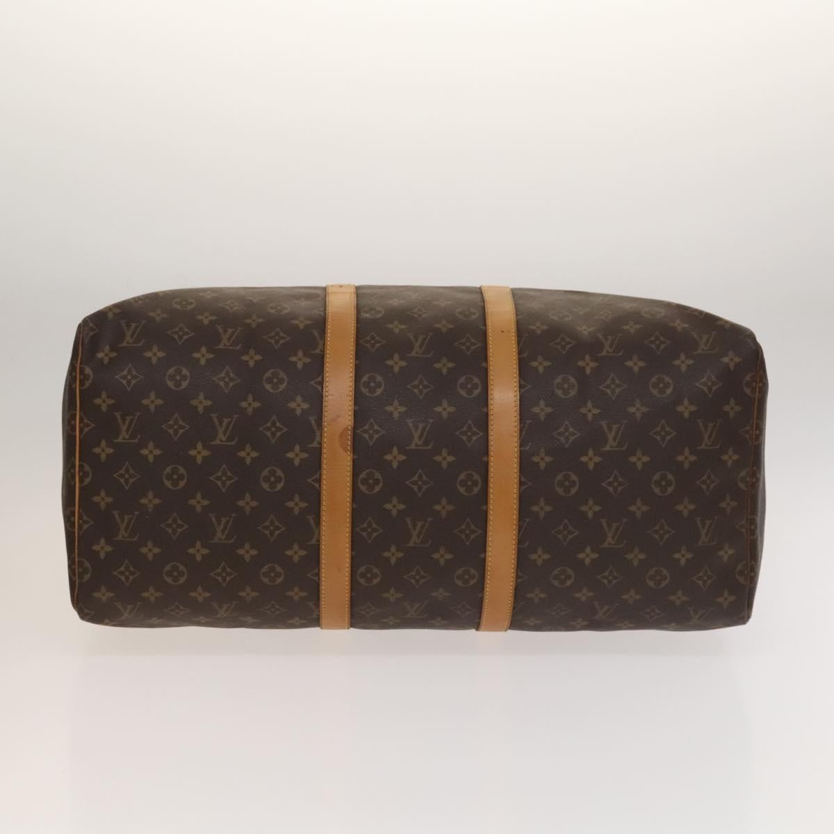 Louis Vuitton Keepall Monogram Canvas Brown Canvas Travel Bag Bag (Pre-Owned)