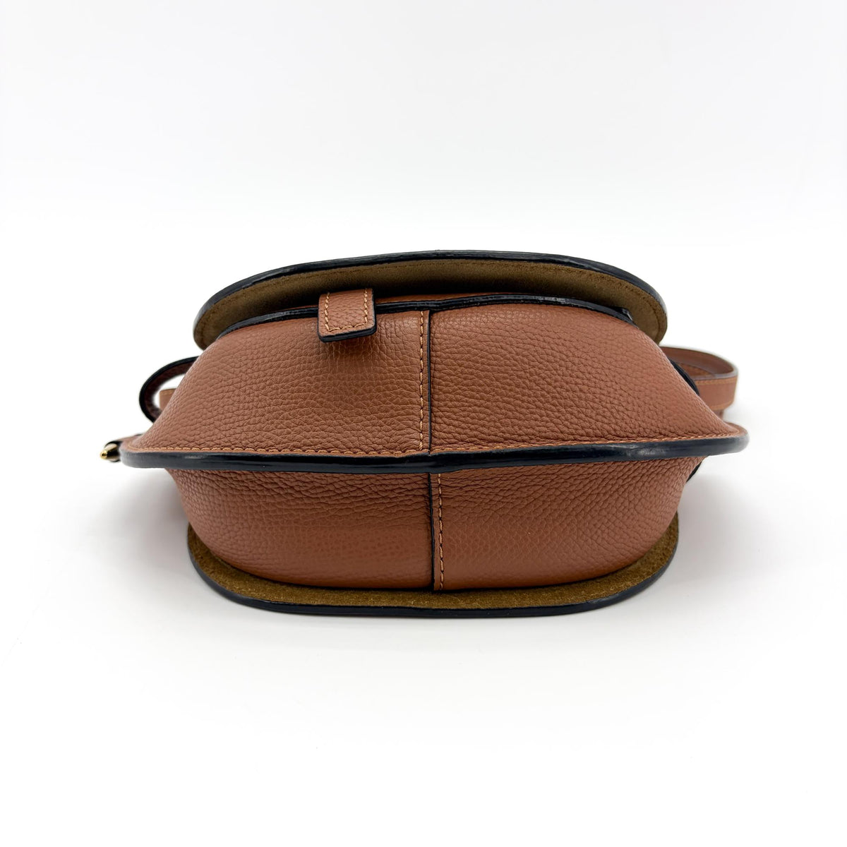 Loewe Gate Leather Brown Leather Shoulder Bag Bag (Pre-Owned)