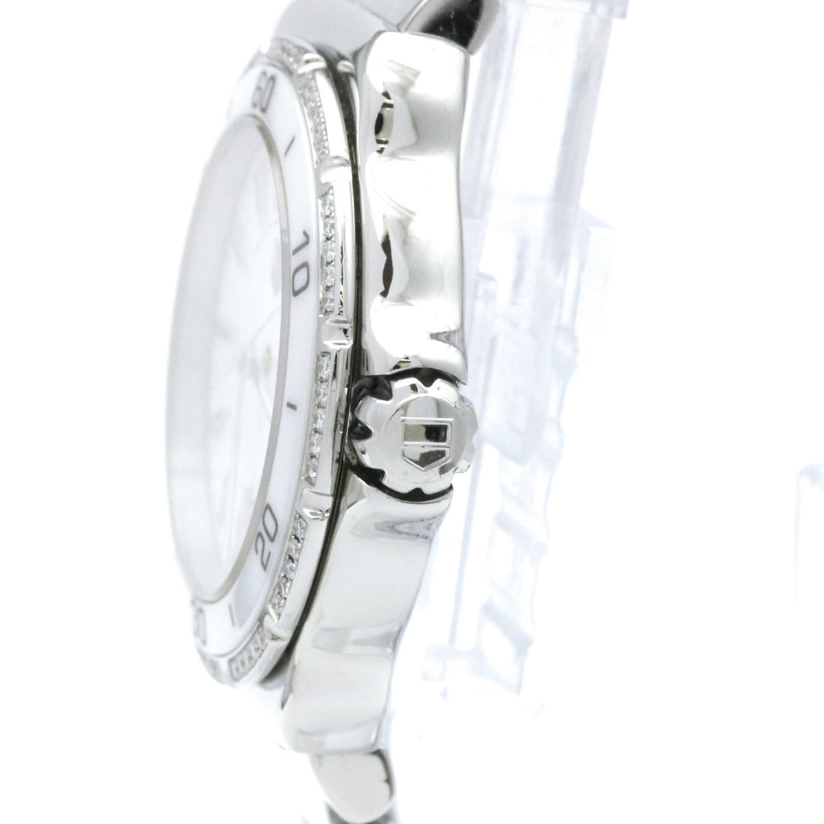 Tag Heuer Formula 1 Quartz Stainless Steel And Ceramic Watch (Pre-Owned)