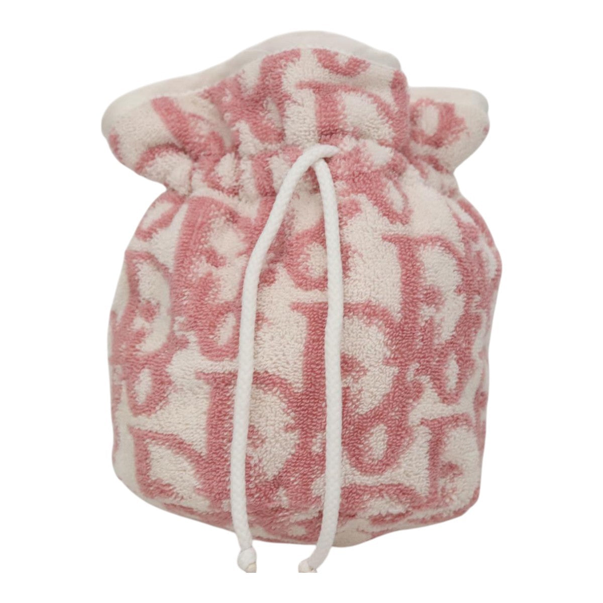 Christian Dior Trotter Clutch Trotter Canvas Pink Canvas Clutche & Pouche Bag (Pre-Owned)