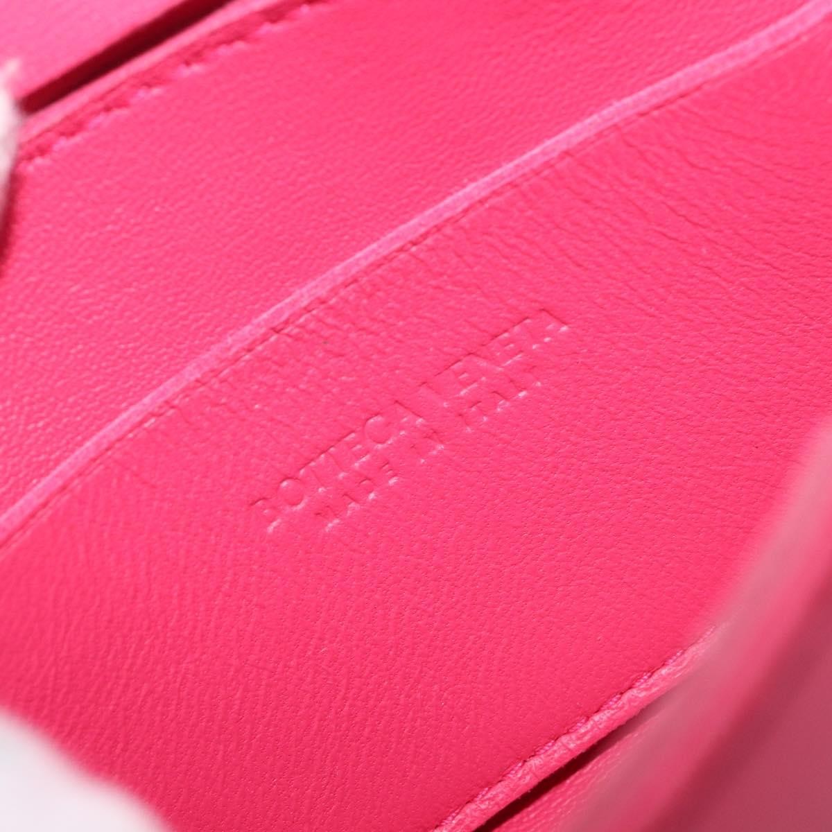 Bottega Veneta Cassette Maxi Intrecciato Leather Pink Leather Crossbody Bag Bag (Pre-Owned)