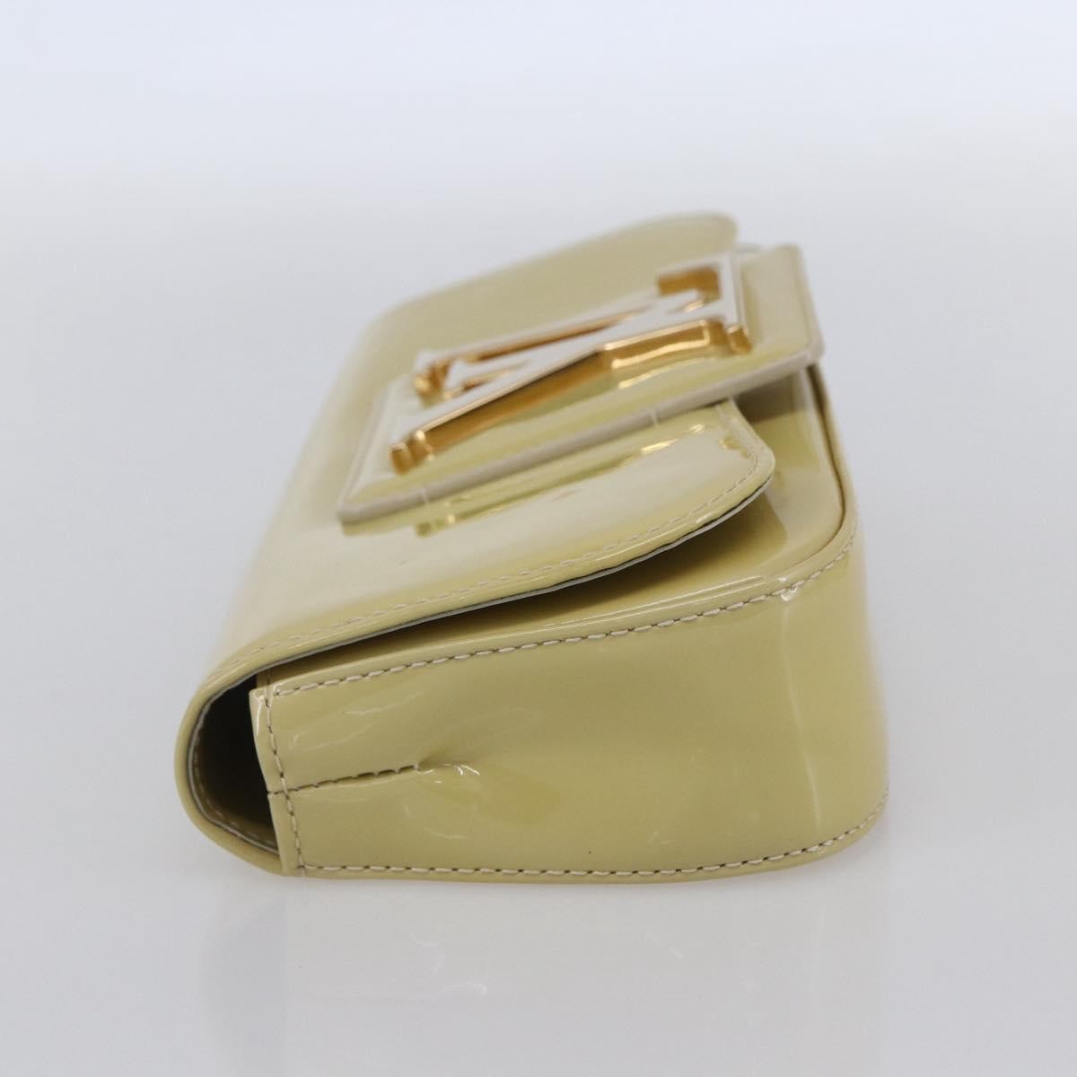 Louis Vuitton Sobe Clutch Patent Beige Patent_Leather Clutche & Pouche Bag (Pre-Owned)