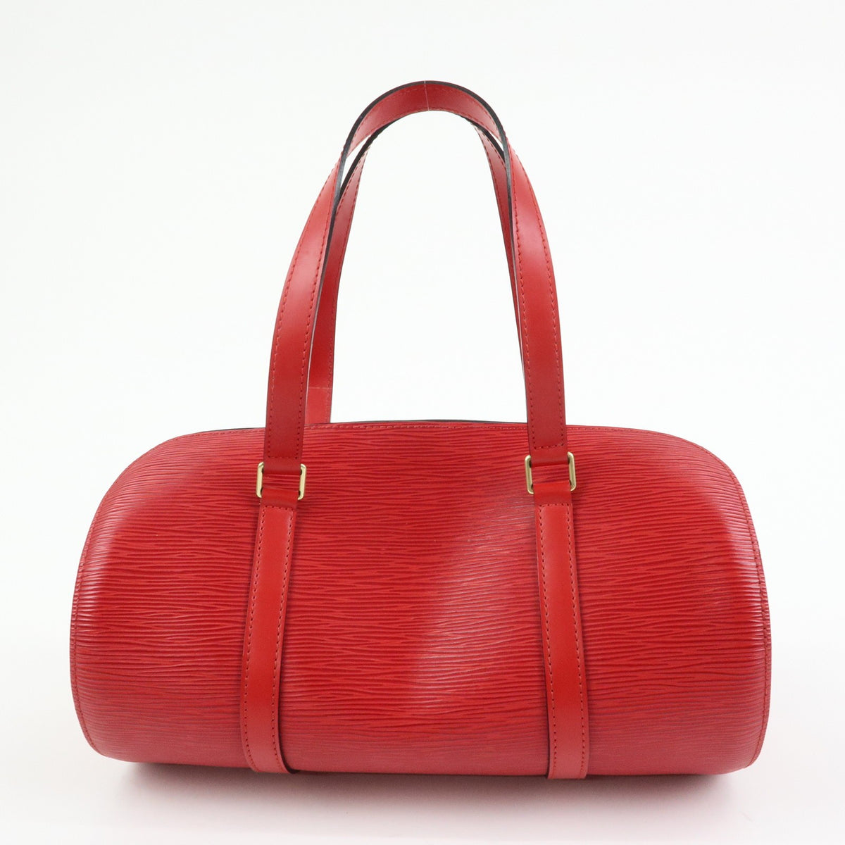 Louis Vuitton Soufflot Epi Leather Red Leather Tote Bag Bag (Pre-Owned)