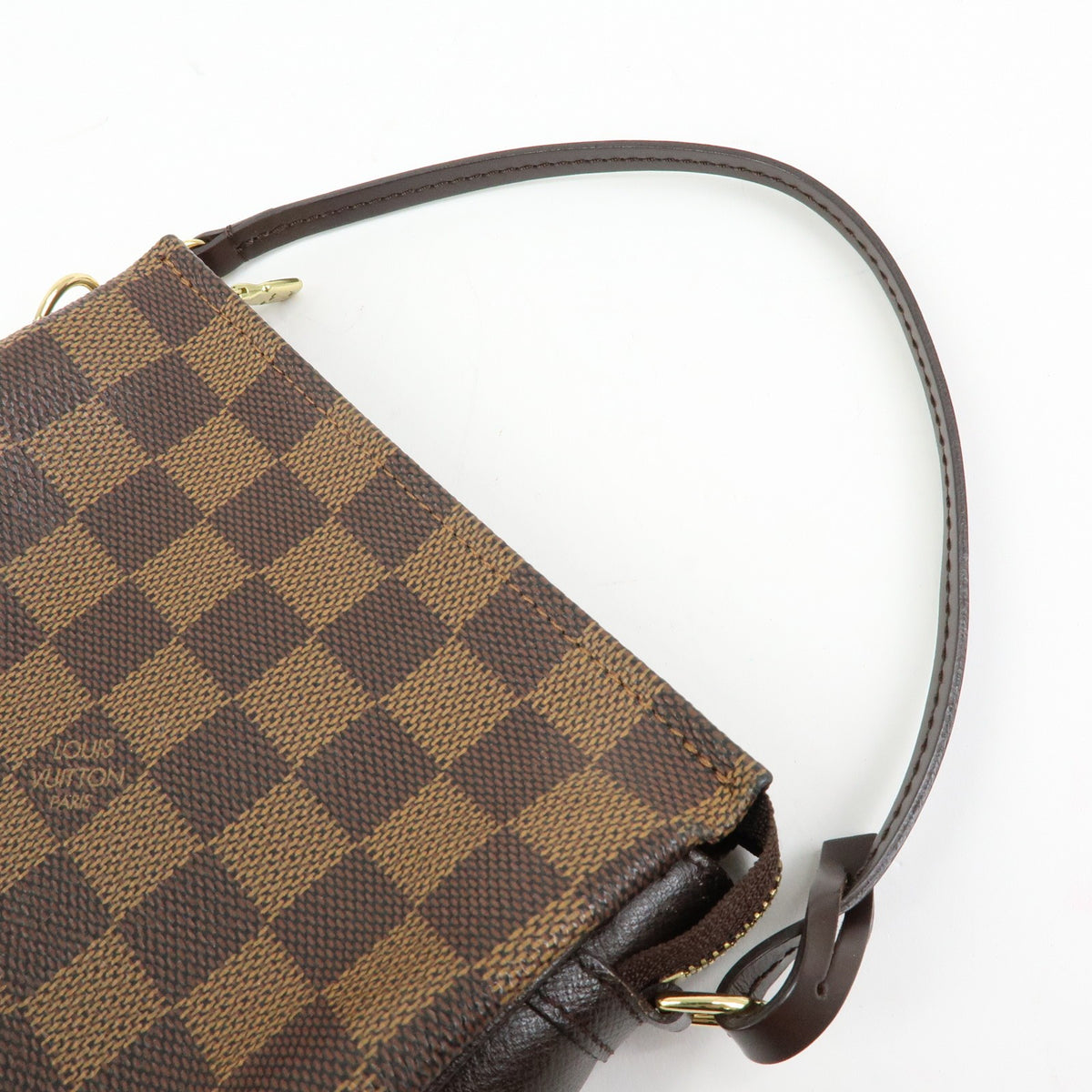 Louis Vuitton Trousse Make Up Damier Brown Canvas Clutche & Pouche Bag (Pre-Owned)