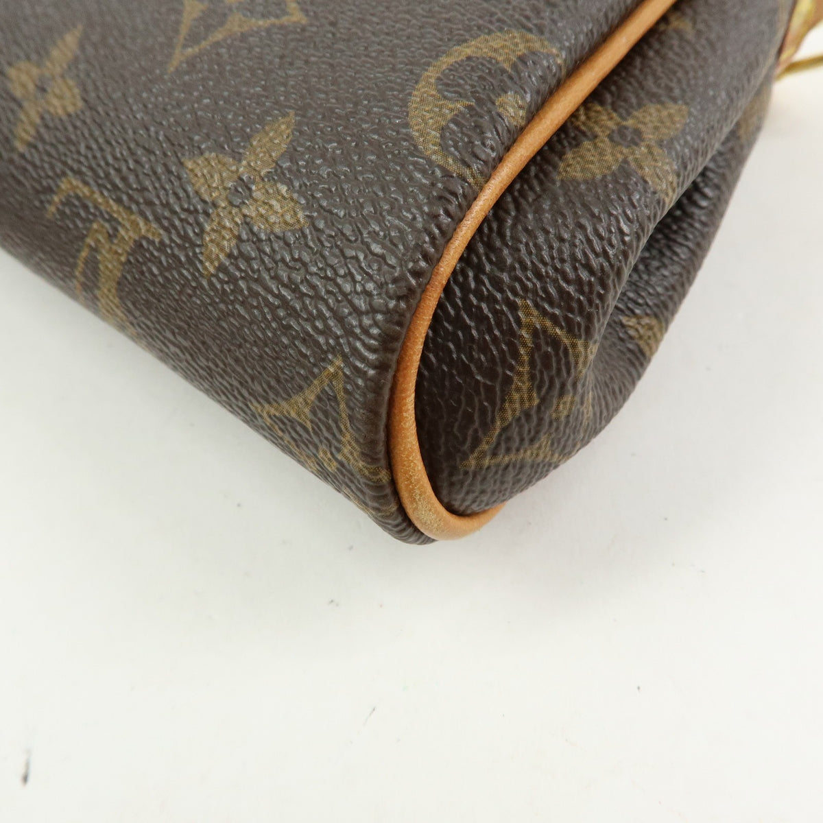 Louis Vuitton Eva Monogram Canvas Brown Canvas Handbag (Pre-Owned)