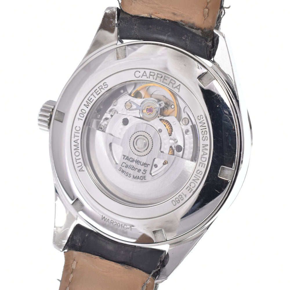 Tag Heuer Carrera Calibre 5 Day-Date Automatic Stainless Steel Watch (Pre-Owned)