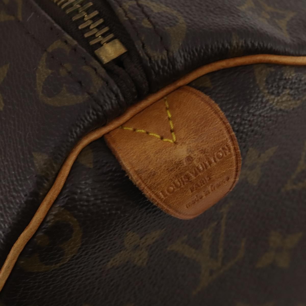 Louis Vuitton Keepall Monogram Canvas Brown Canvas Travel Bag Bag (Pre-Owned)