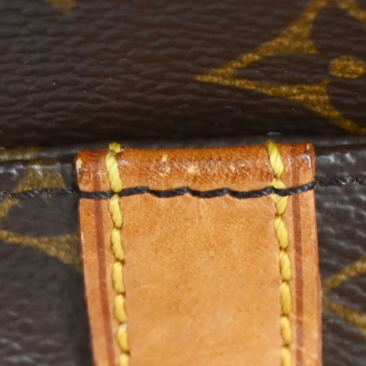 Louis Vuitton Shopping Sac Monogram Canvas Brown Canvas Handbag (Pre-Owned)
