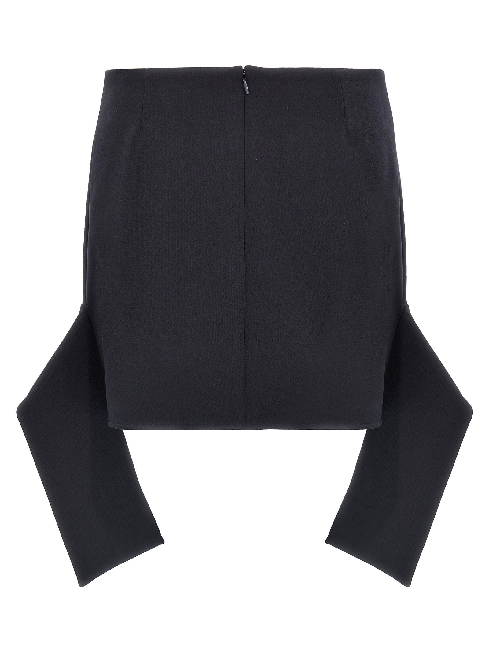 Courreges Women's Reversed Belt Mini Skirt