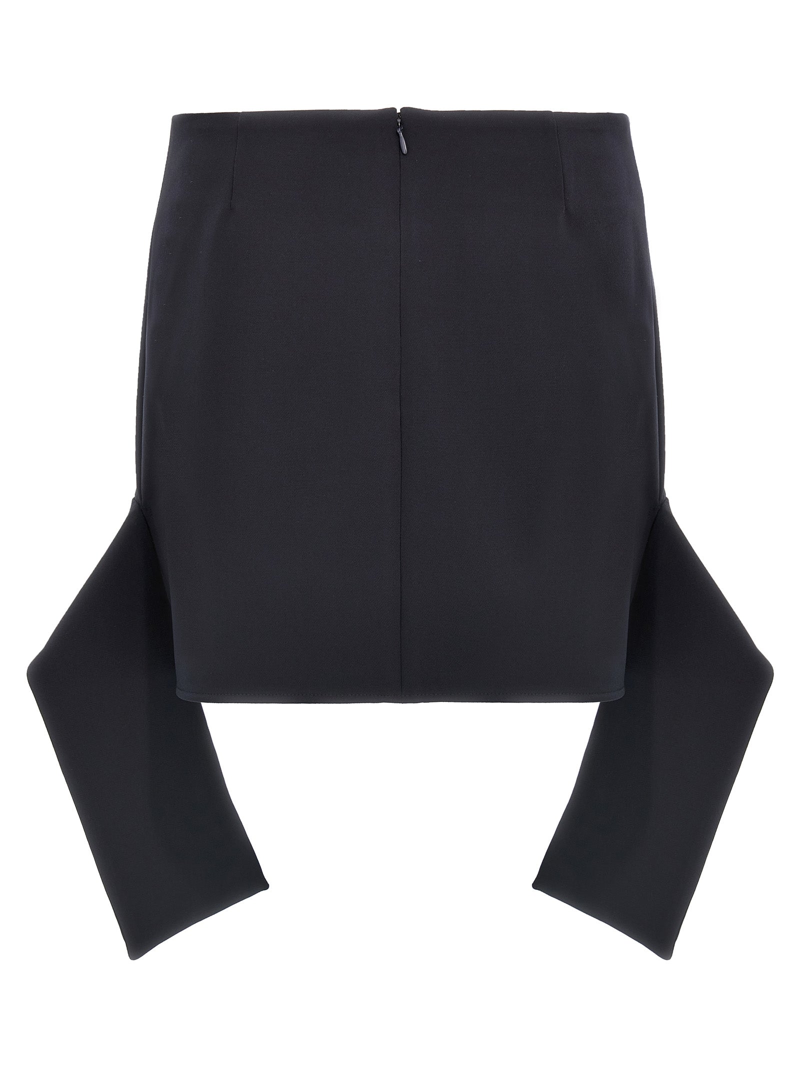Courreges Women's Reversed Belt Mini Skirt