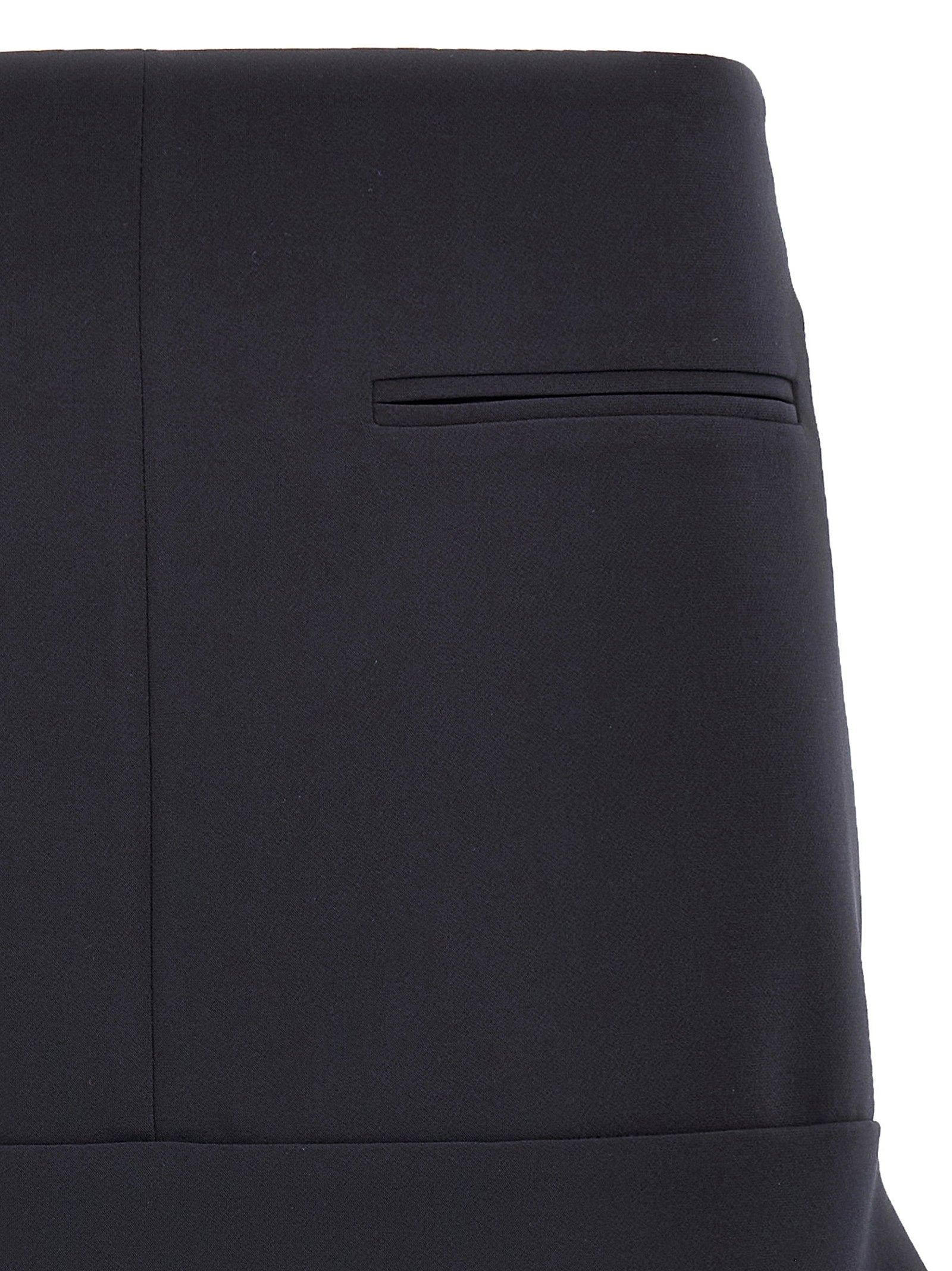 Courreges Women's Reversed Belt Mini Skirt