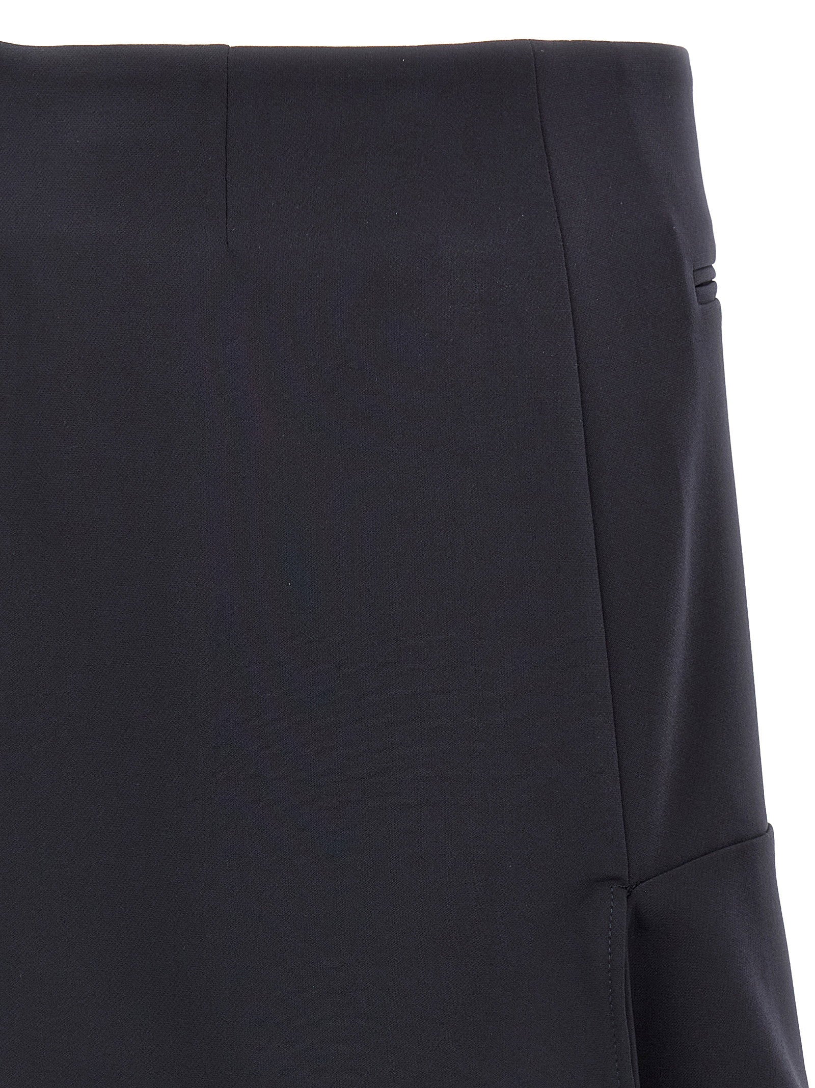 Courreges Women's Reversed Belt Mini Skirt