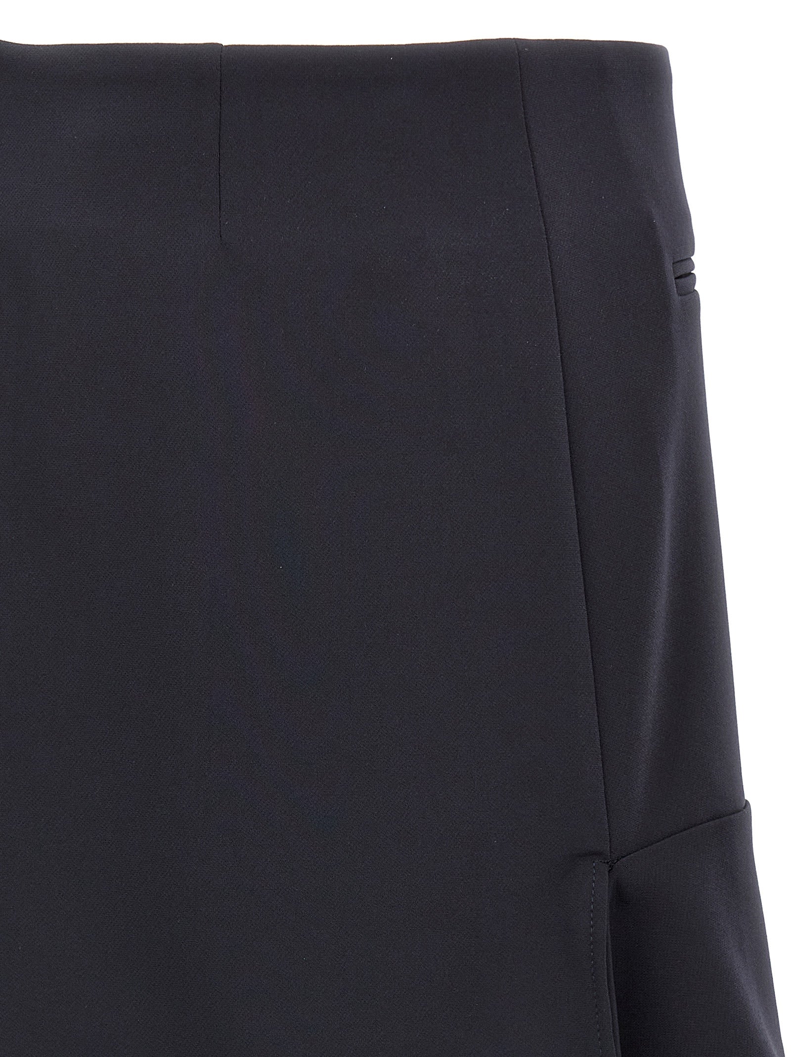 Courreges Women's Reversed Belt Mini Skirt