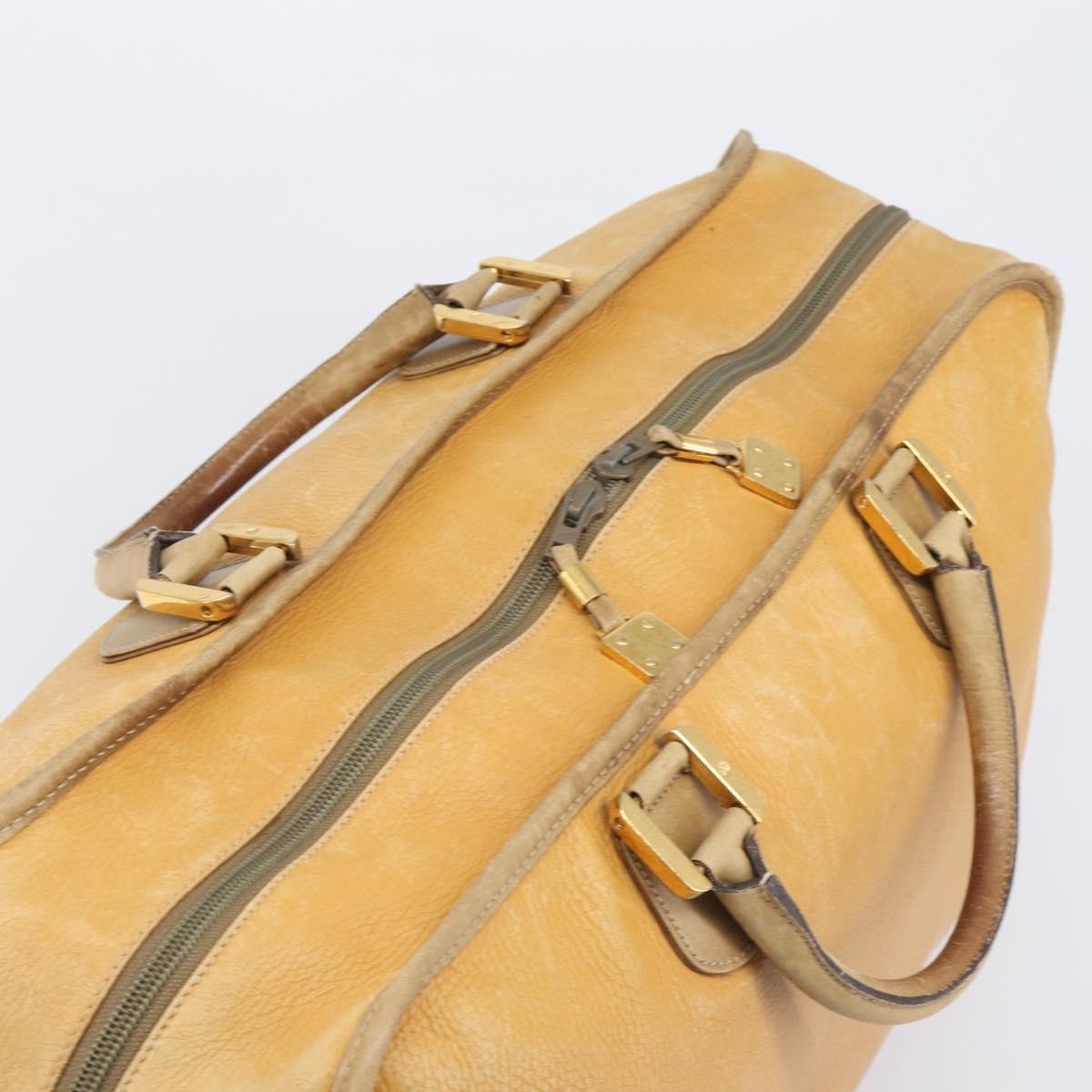 Loewe Amazona Leather Beige Leather Handbag (Pre-Owned)