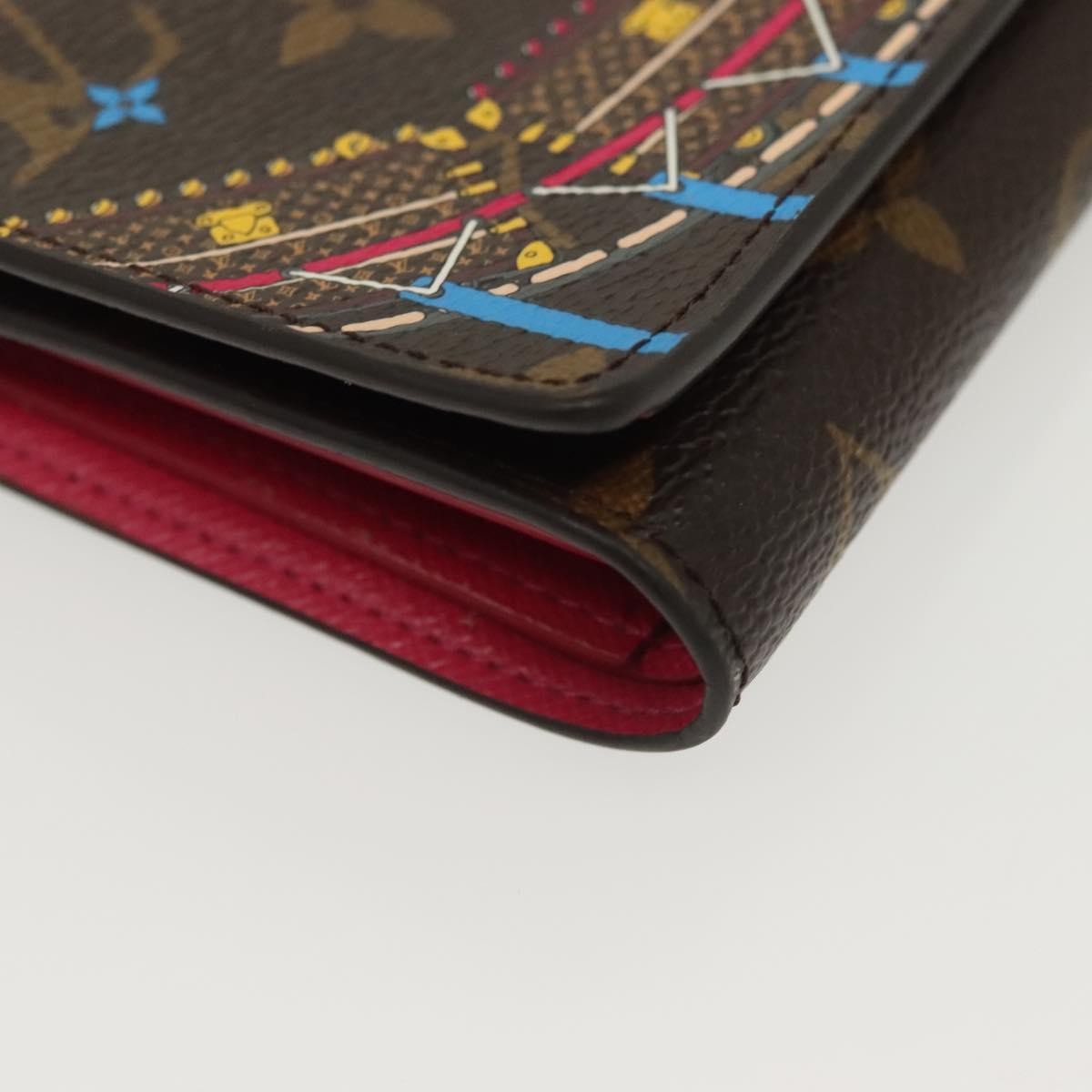 Louis Vuitton Victorine Monogram Vivienne Japan Garden Brown Canvas Wallets Accessory (Pre-Owned)