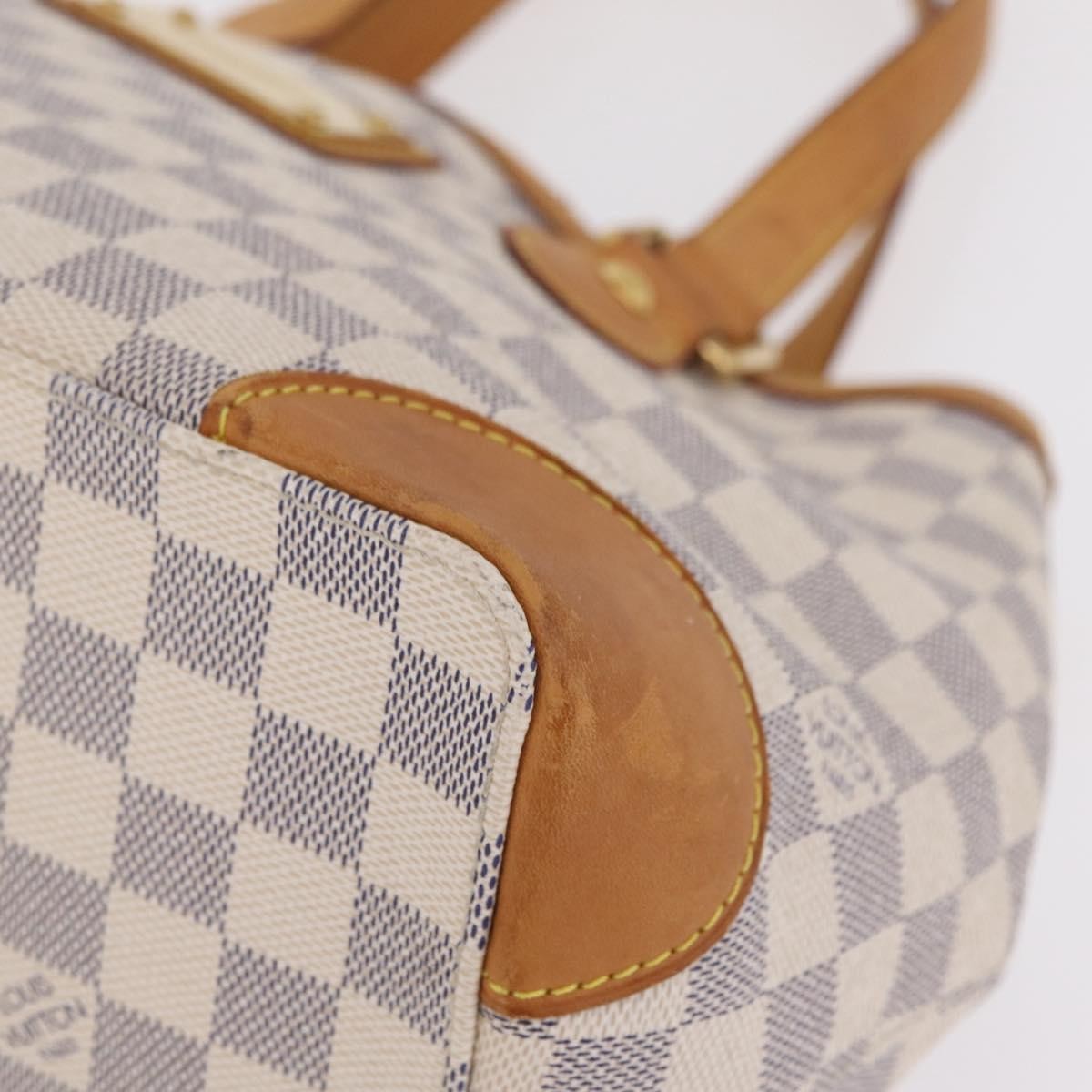 Louis Vuitton Hampstead Damier Beige Canvas Handbag (Pre-Owned)
