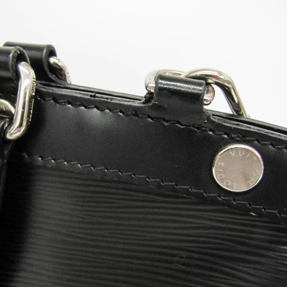 Louis Vuitton Brea Epi Leather Black Leather Handbag (Pre-Owned)