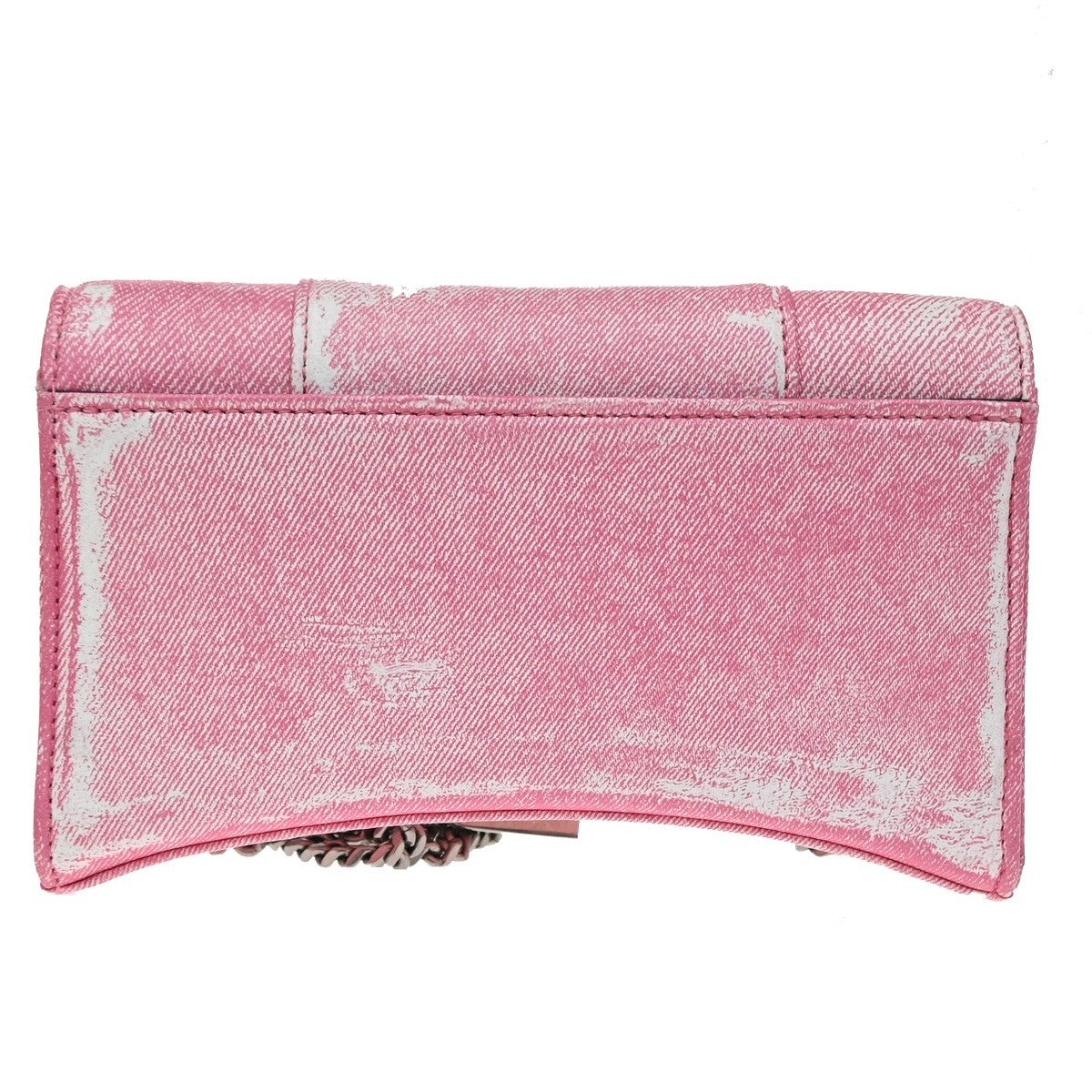 Balenciaga Hourglass Sling Leather Pink Leather Shoulder Bag Bag (Pre-Owned)