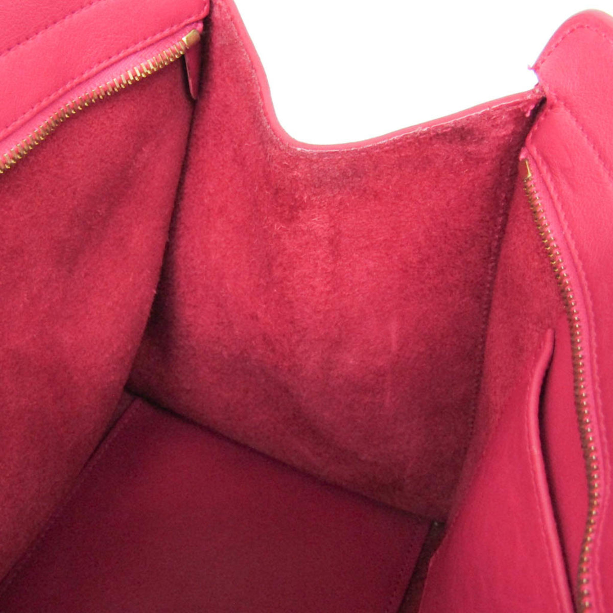 Saint Laurent Classic Y Cabas Leather Pink Leather Handbag (Pre-Owned)