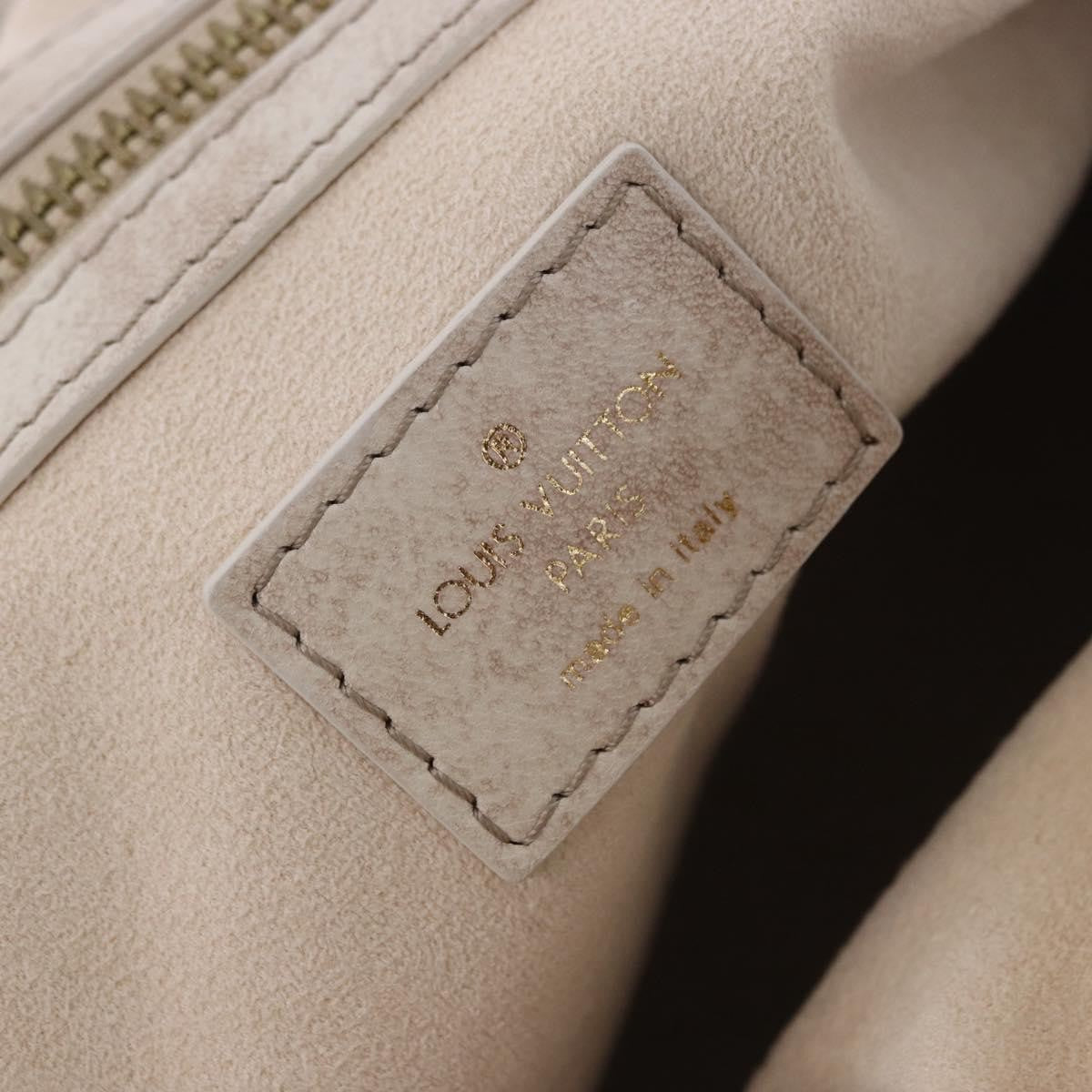 Louis Vuitton Olympe Stratus Limited Edition Monogram Lambskin Beige Leather Handbag (Pre-Owned)
