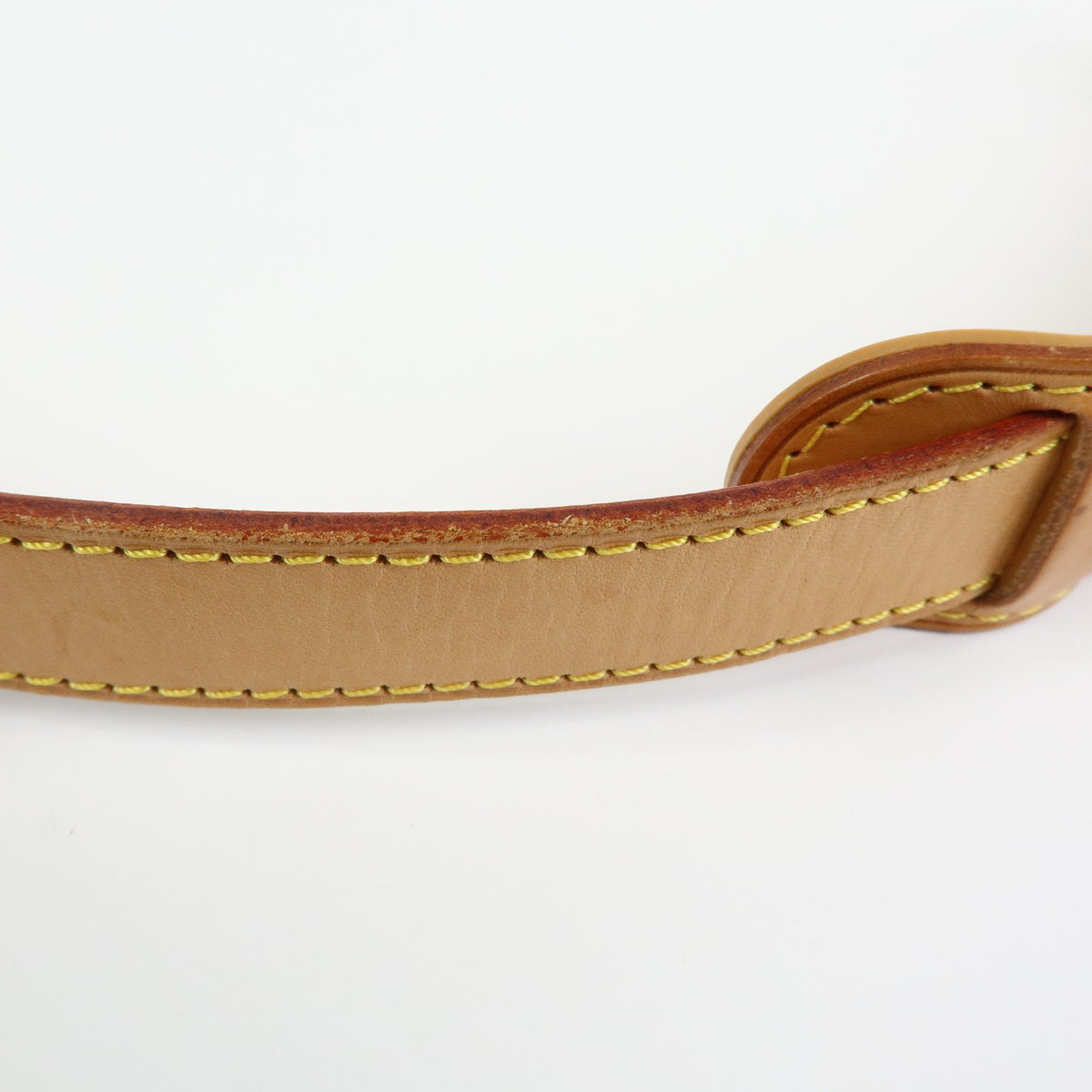Louis Vuitton Adjustable Shoulder Strap Vachetta Leather Beige Leather Straps Accessory (Pre-Owned)