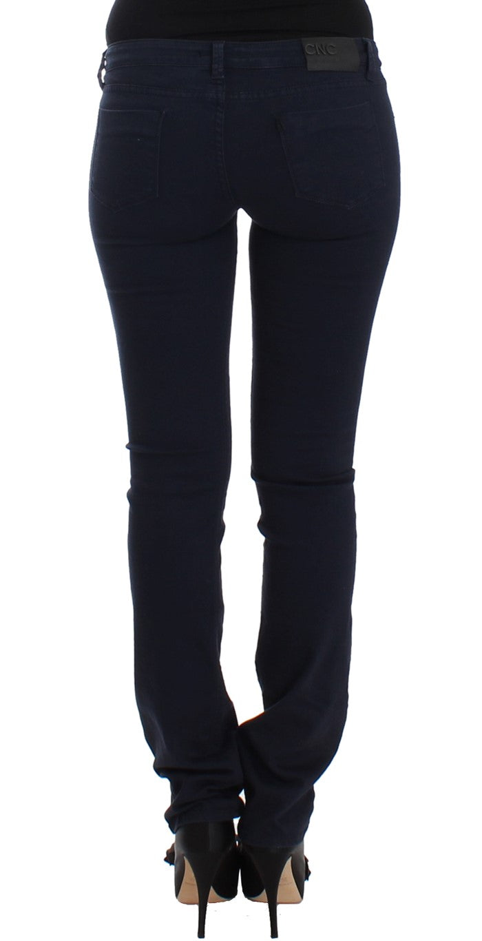 Costume National Blue straight leg Women's jeans