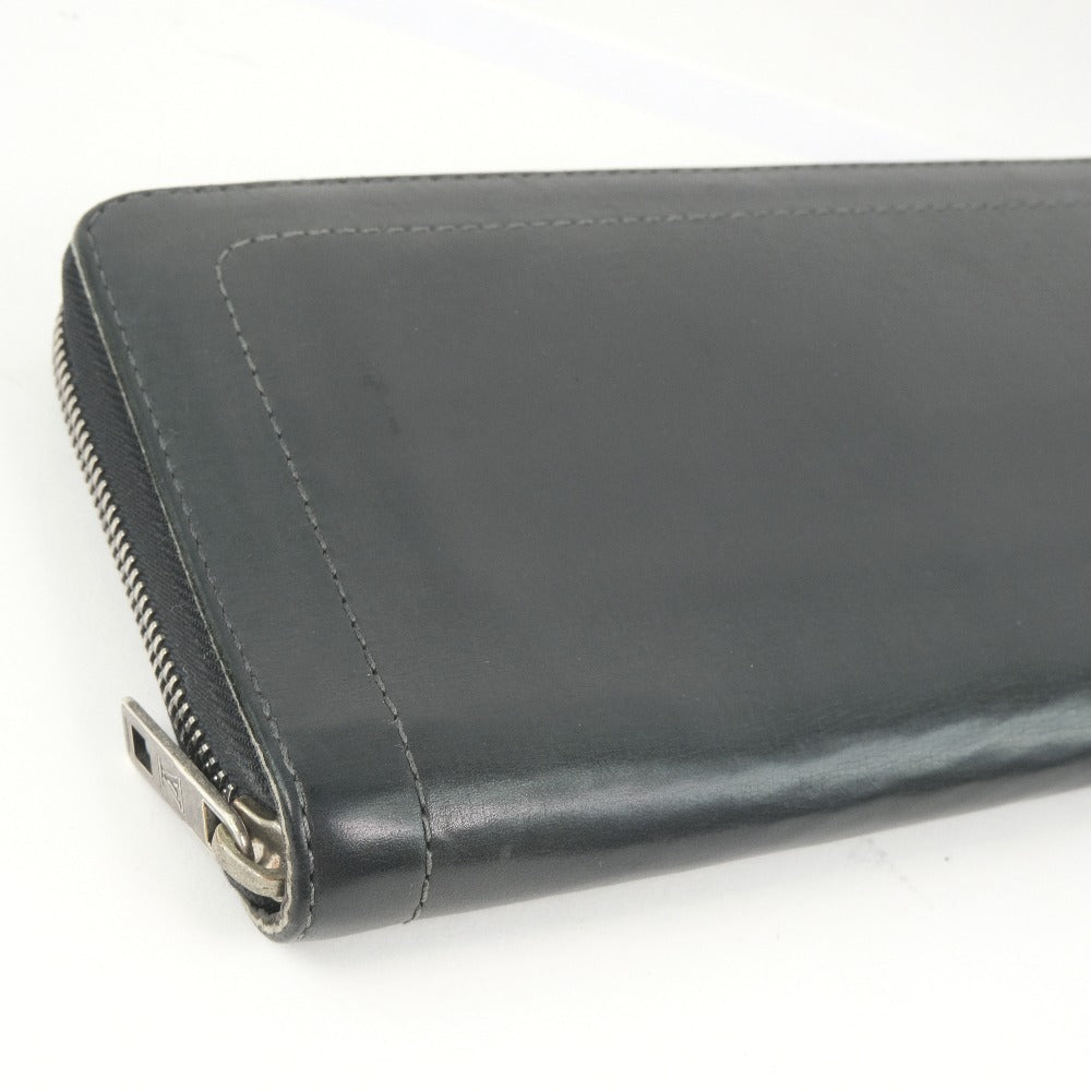 Louis Vuitton Zippy Organizer Black Leather Wallet (Pre-Owned)