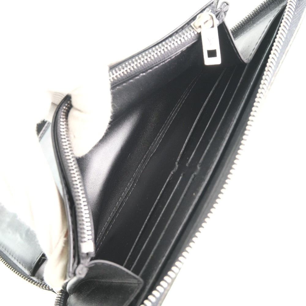Louis Vuitton Zippy Organizer Black Leather Wallet (Pre-Owned)