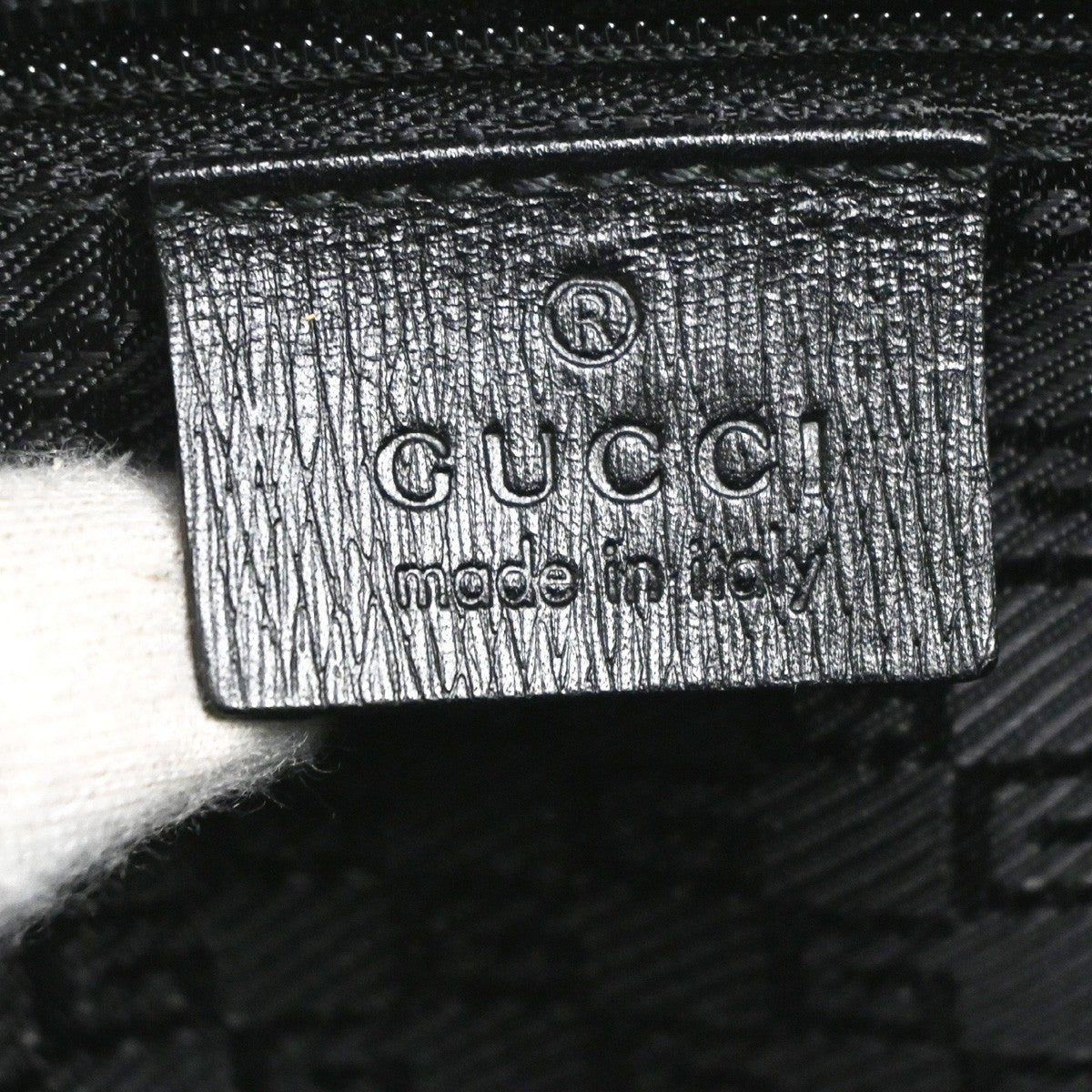 Gucci Jackie O Leather Black Leather Handbag (Pre-Owned)