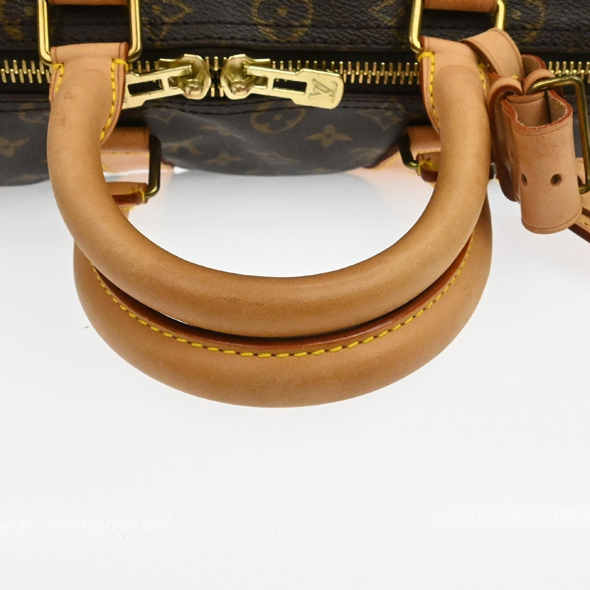 Louis Vuitton Keepall Monogram Canvas Brown Canvas Travel Bag Bag (Pre-Owned)