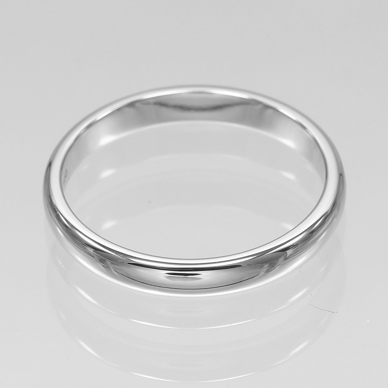 Tiffany & Co. Forever Band Platinium Silver Platinum Ring Jewelry (Pre-Owned)
