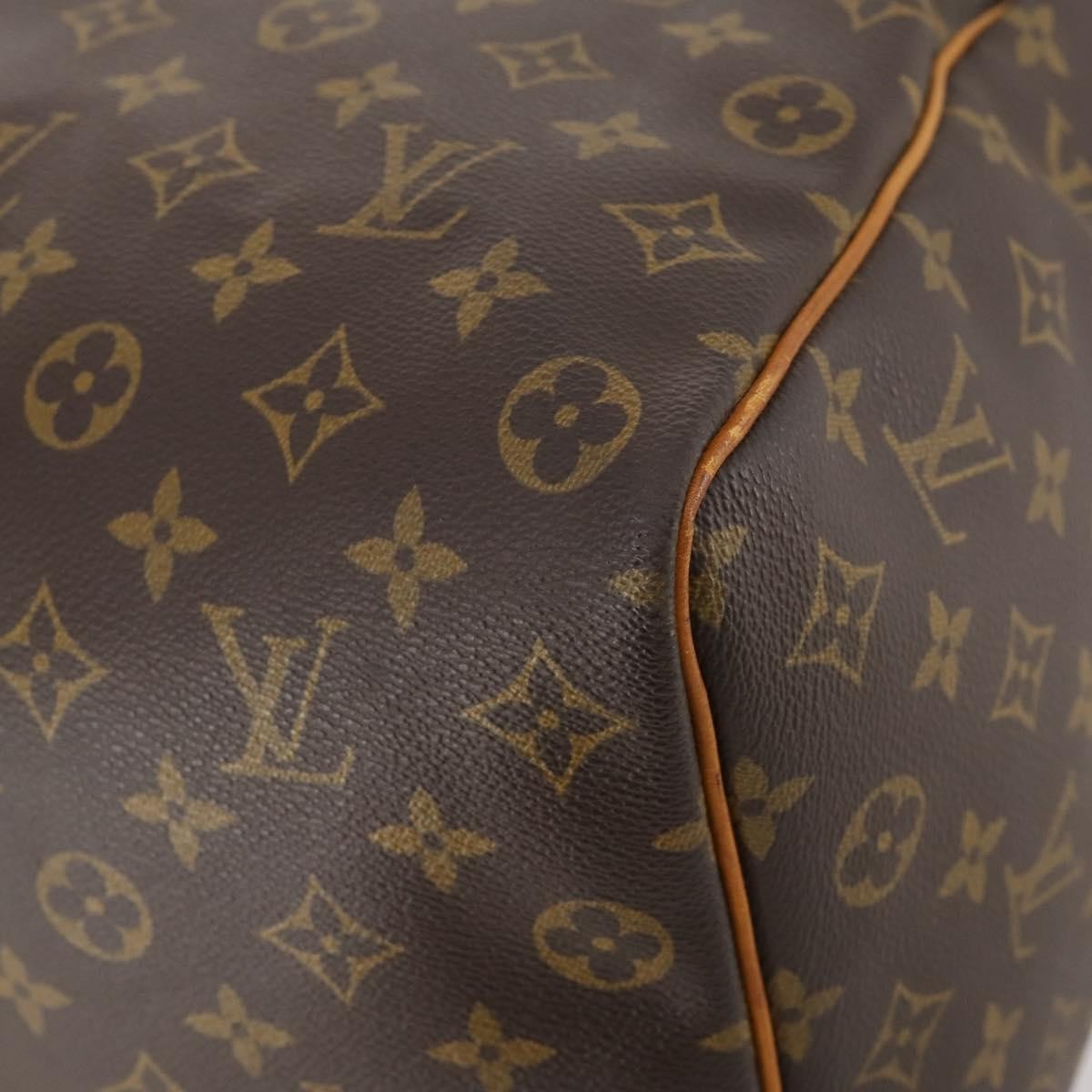 Louis Vuitton Keepall Monogram Canvas Brown Canvas Travel Bag Bag (Pre-Owned)