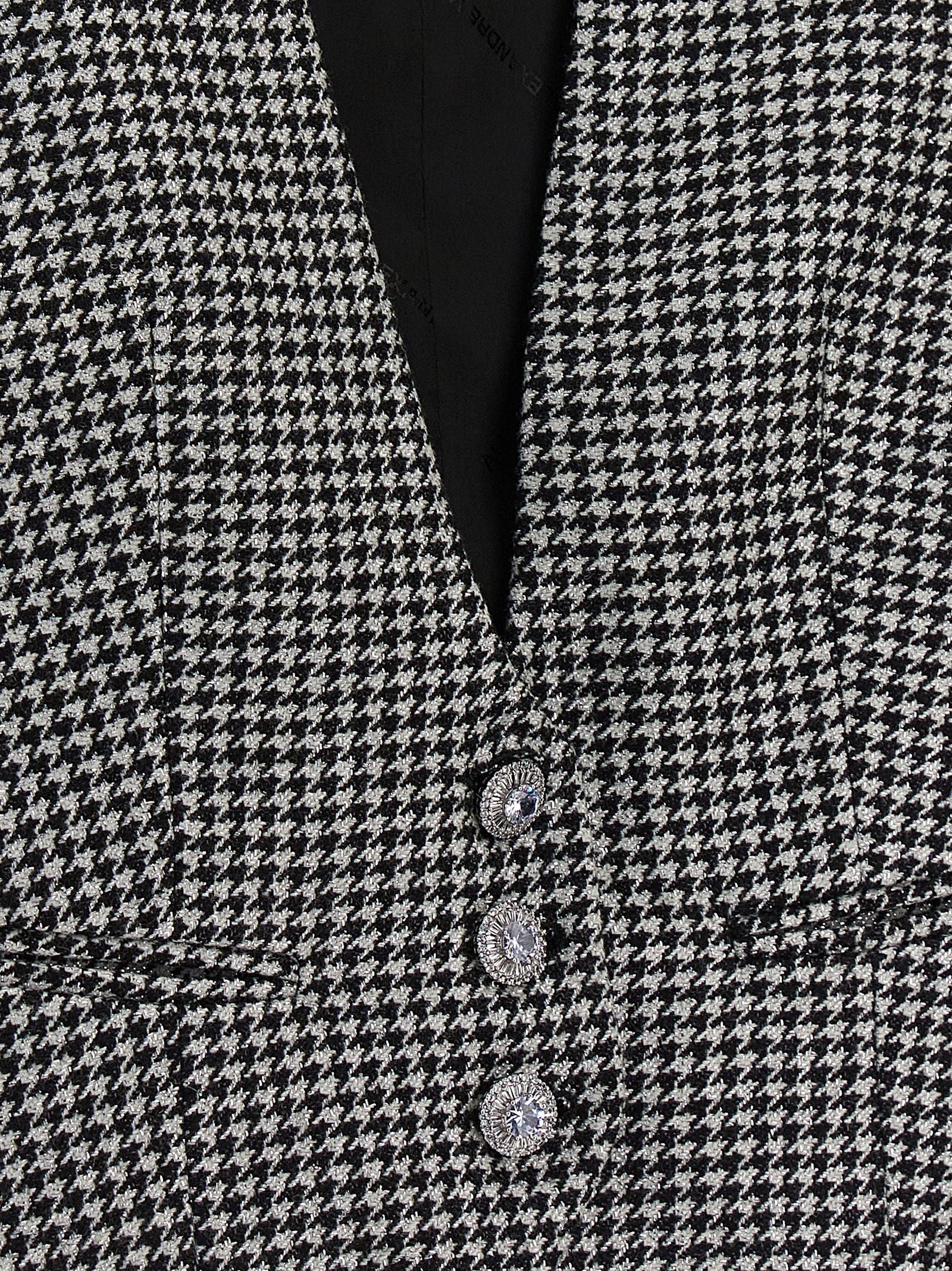 Alexandre Vauthier Women's Houndstooth Waistcoat