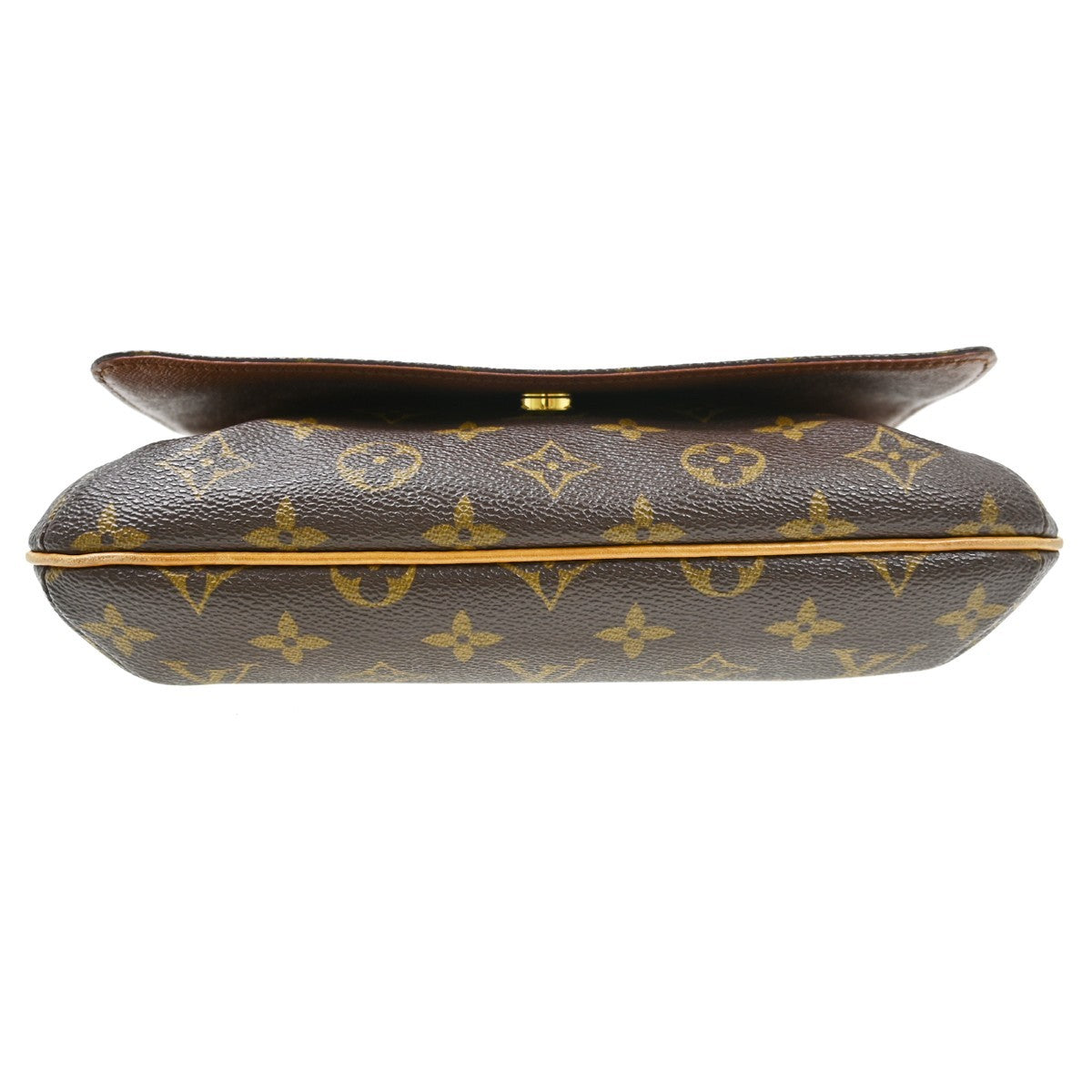 Louis Vuitton Musette Tango Monogram Canvas Brown Canvas Shoulder Bag Bag (Pre-Owned)