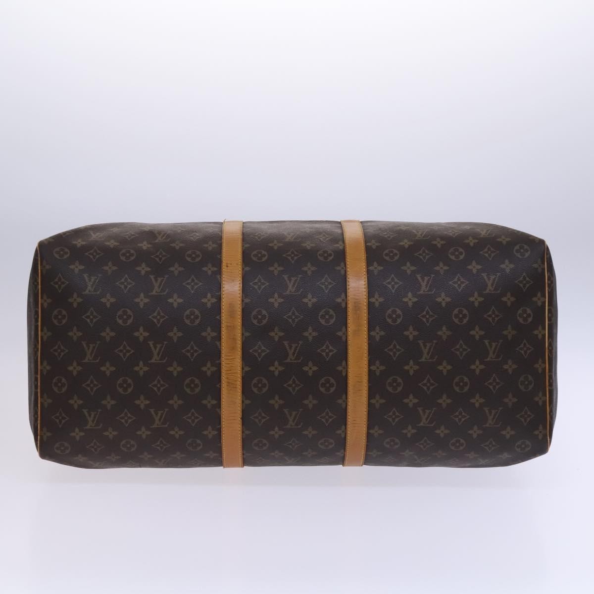 Louis Vuitton Keepall Monogram Canvas Brown Canvas Travel Bag Bag (Pre-Owned)