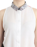 Costume National Asymmetric Hem Button-Up Shirt Women's Dress